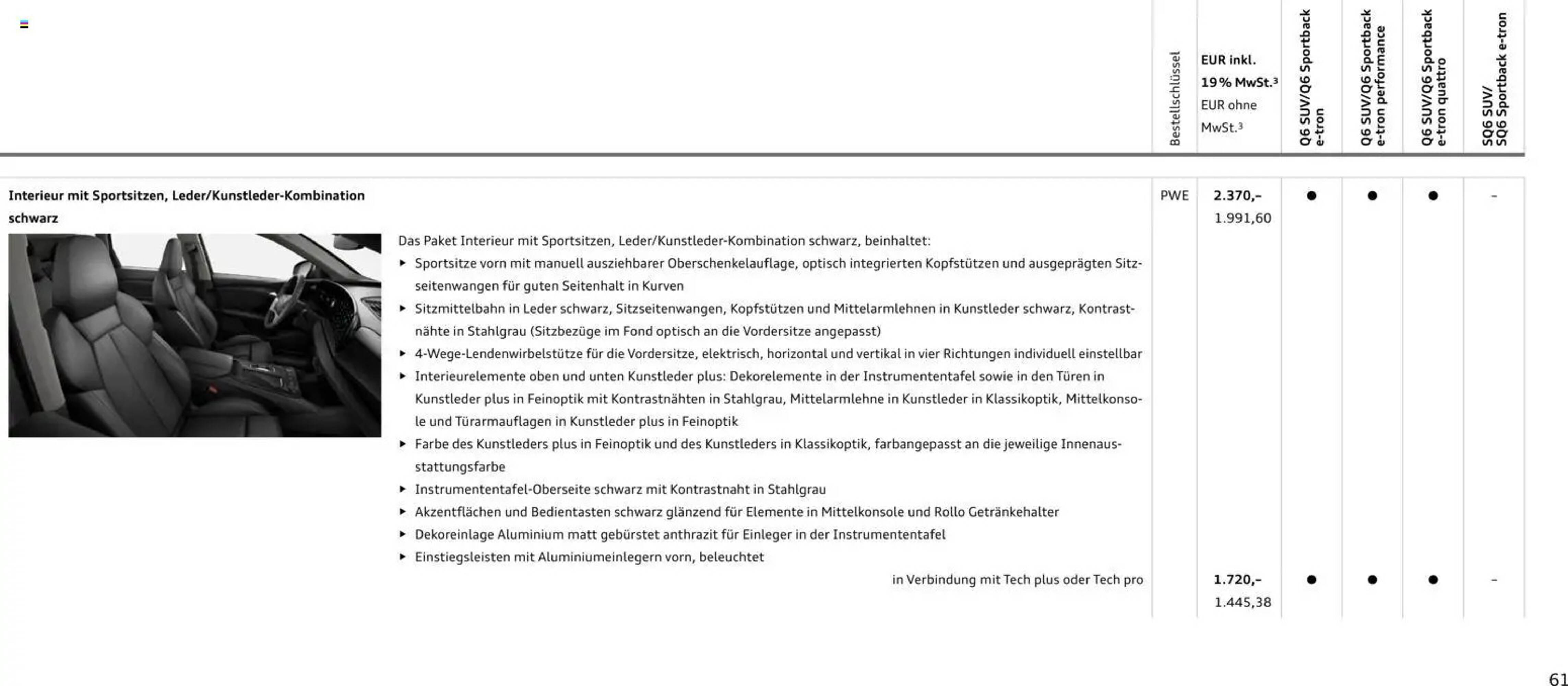 Audi Prospekt - Pagina 61