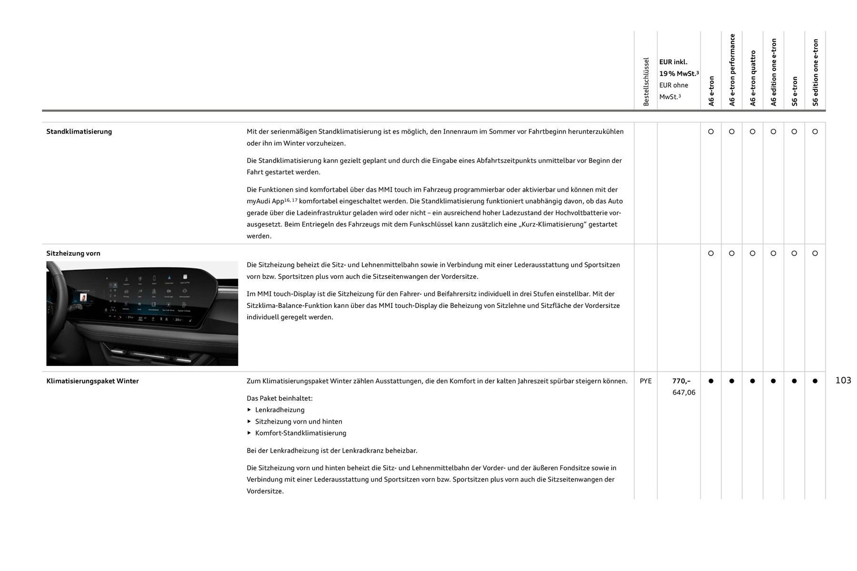 Audi Prospekt - Pagina 103