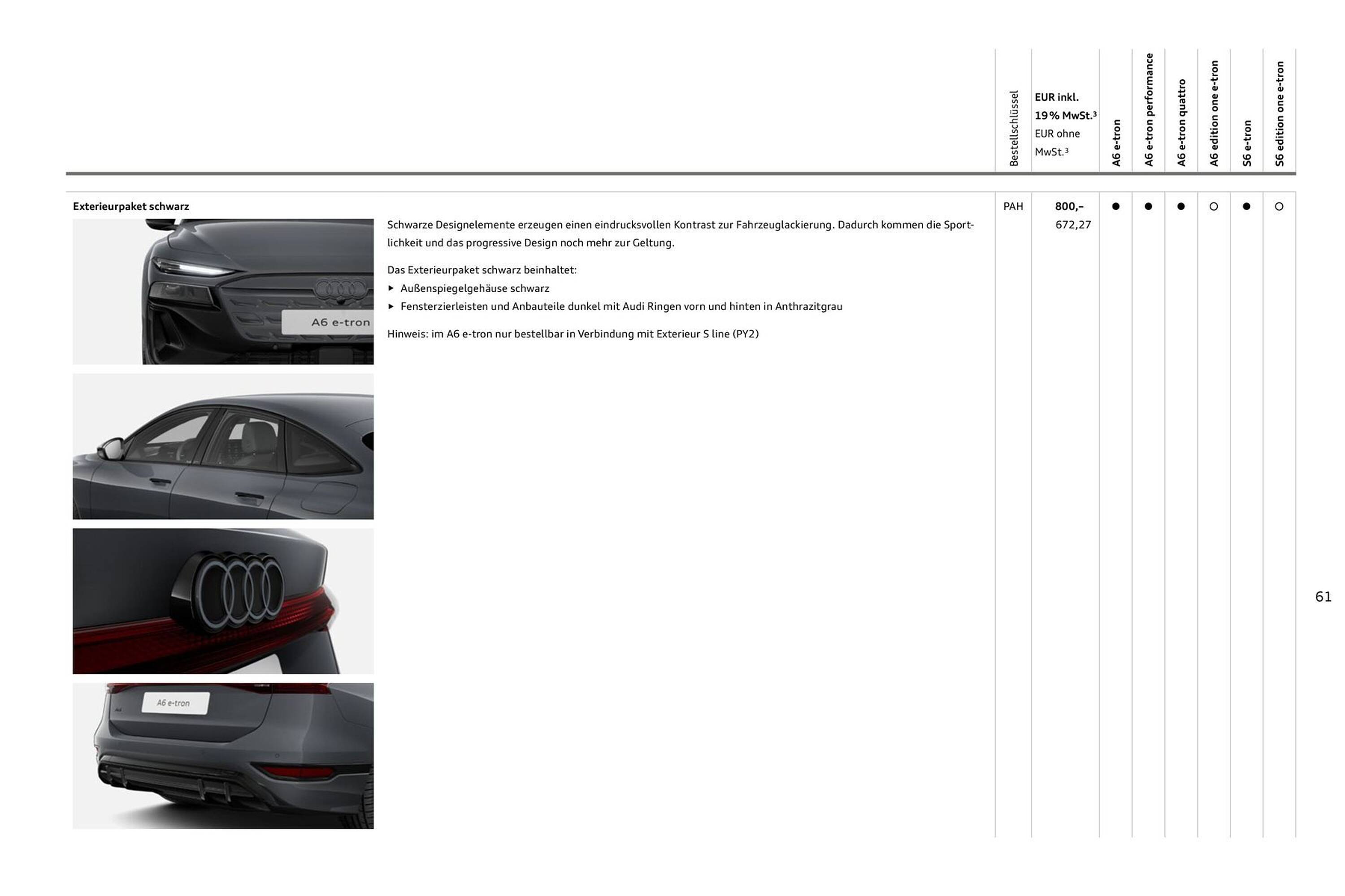 Audi Prospekt - Pagina 61
