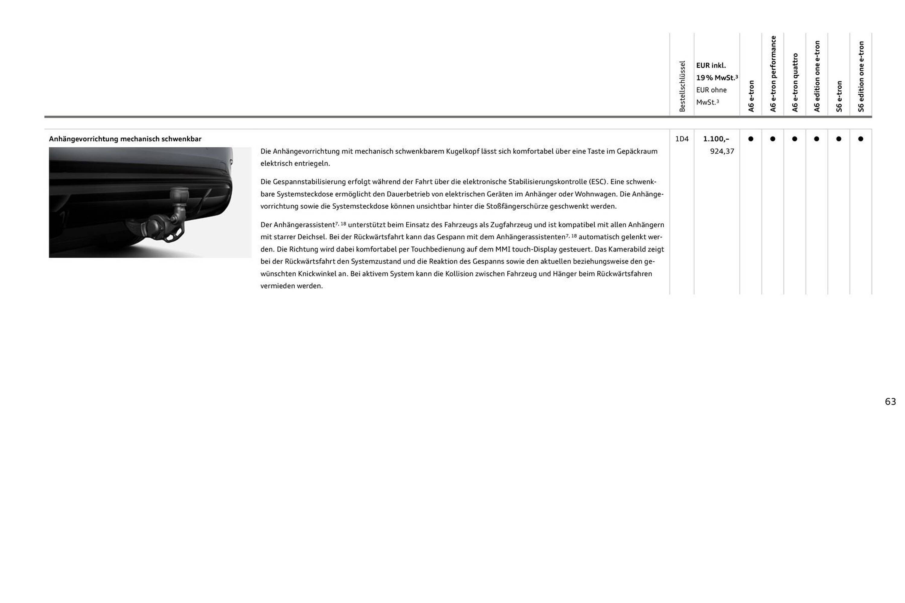 Audi Prospekt - Pagina 63