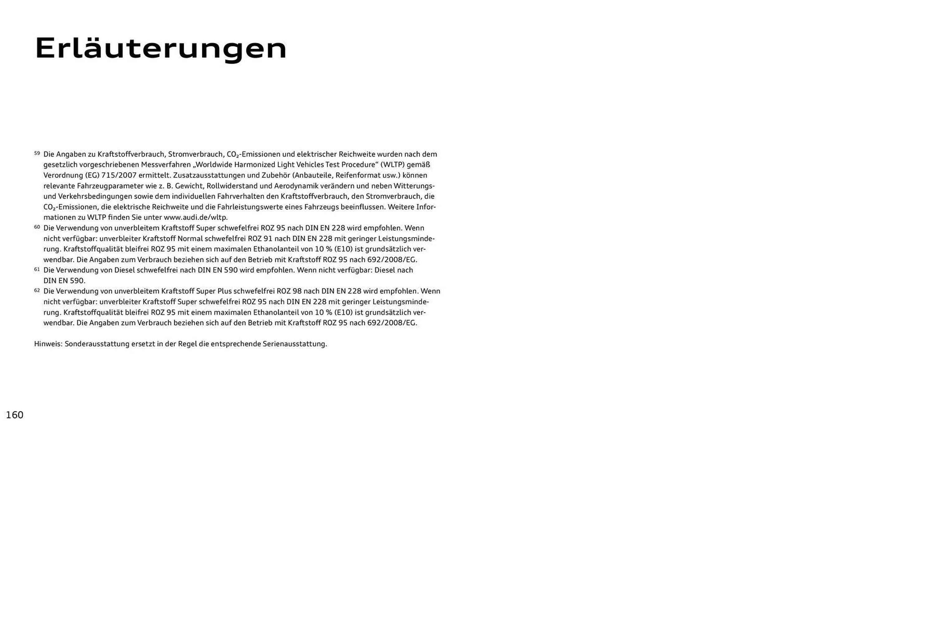 Audi Prospekt - Pagina 160