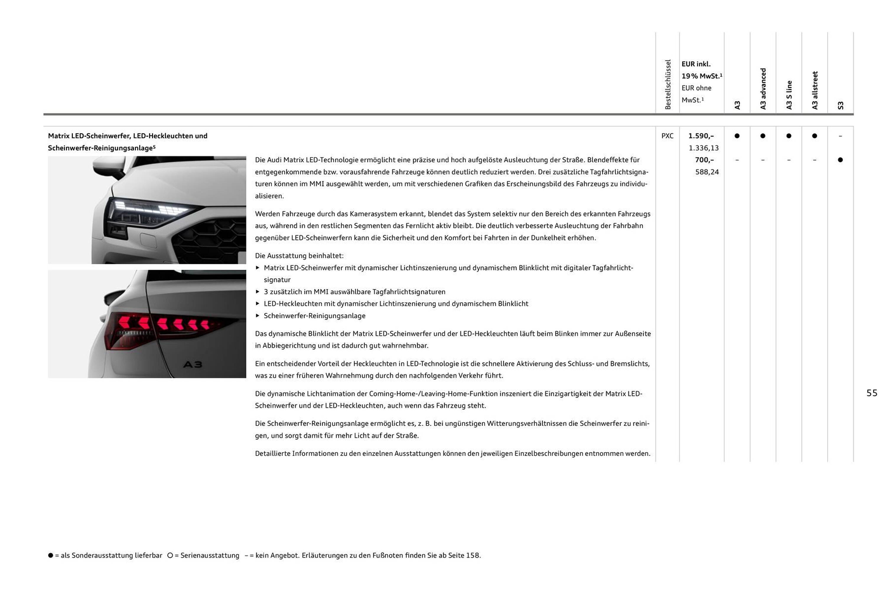 Audi Prospekt - Pagina 55