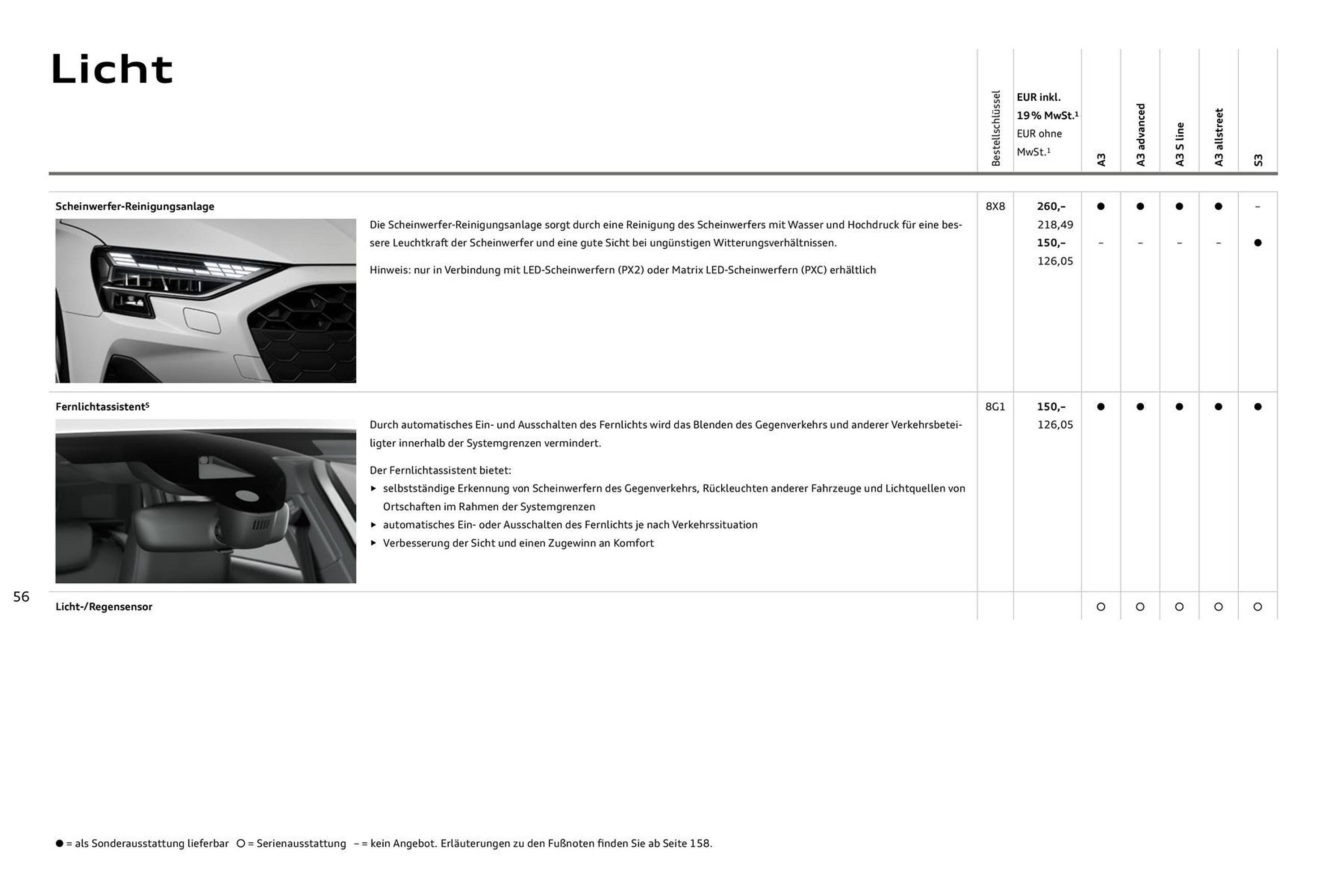 Audi Prospekt - Pagina 56