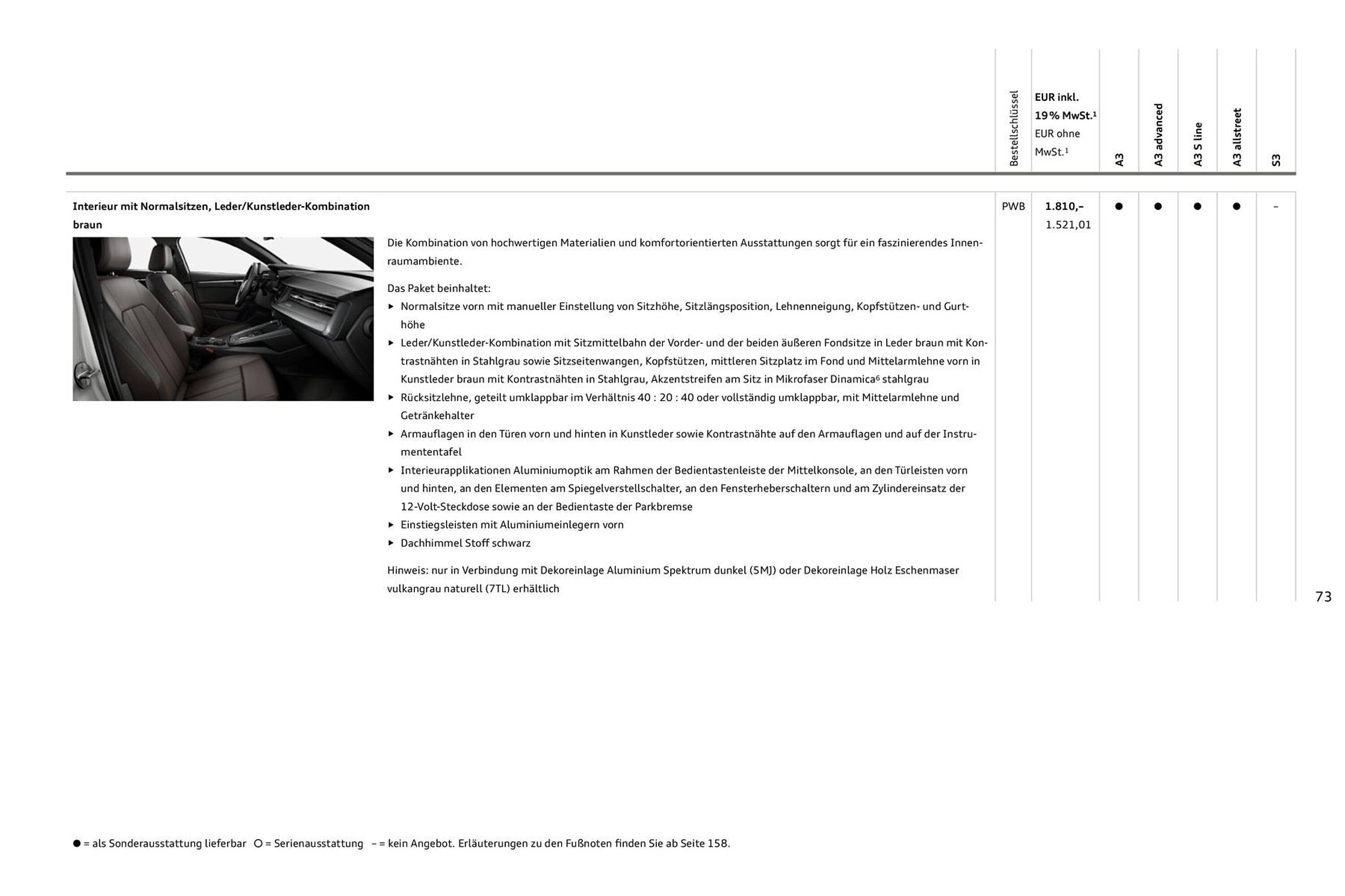 Audi Prospekt - Pagina 73