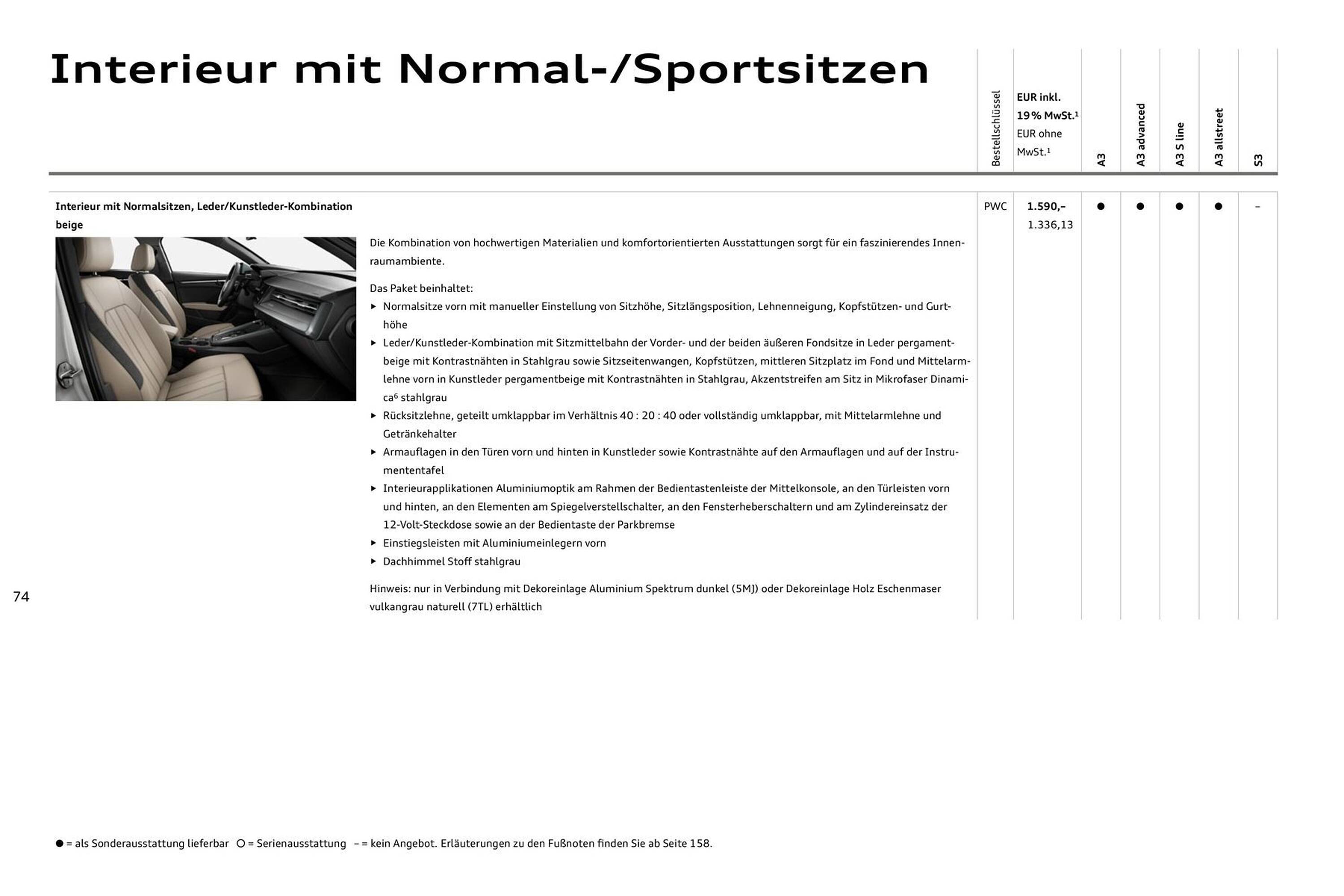 Audi Prospekt - Pagina 74
