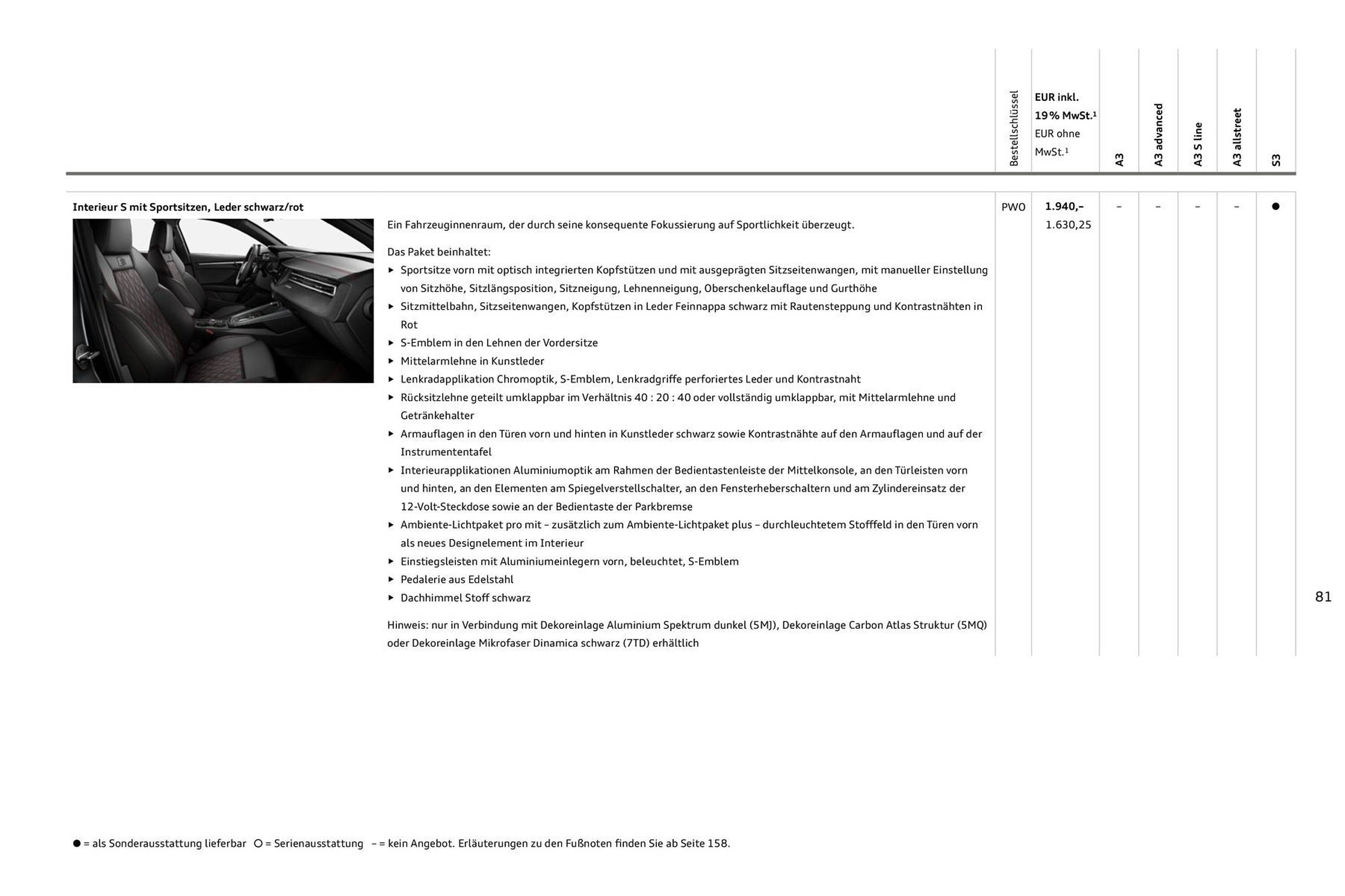 Audi Prospekt - Pagina 81