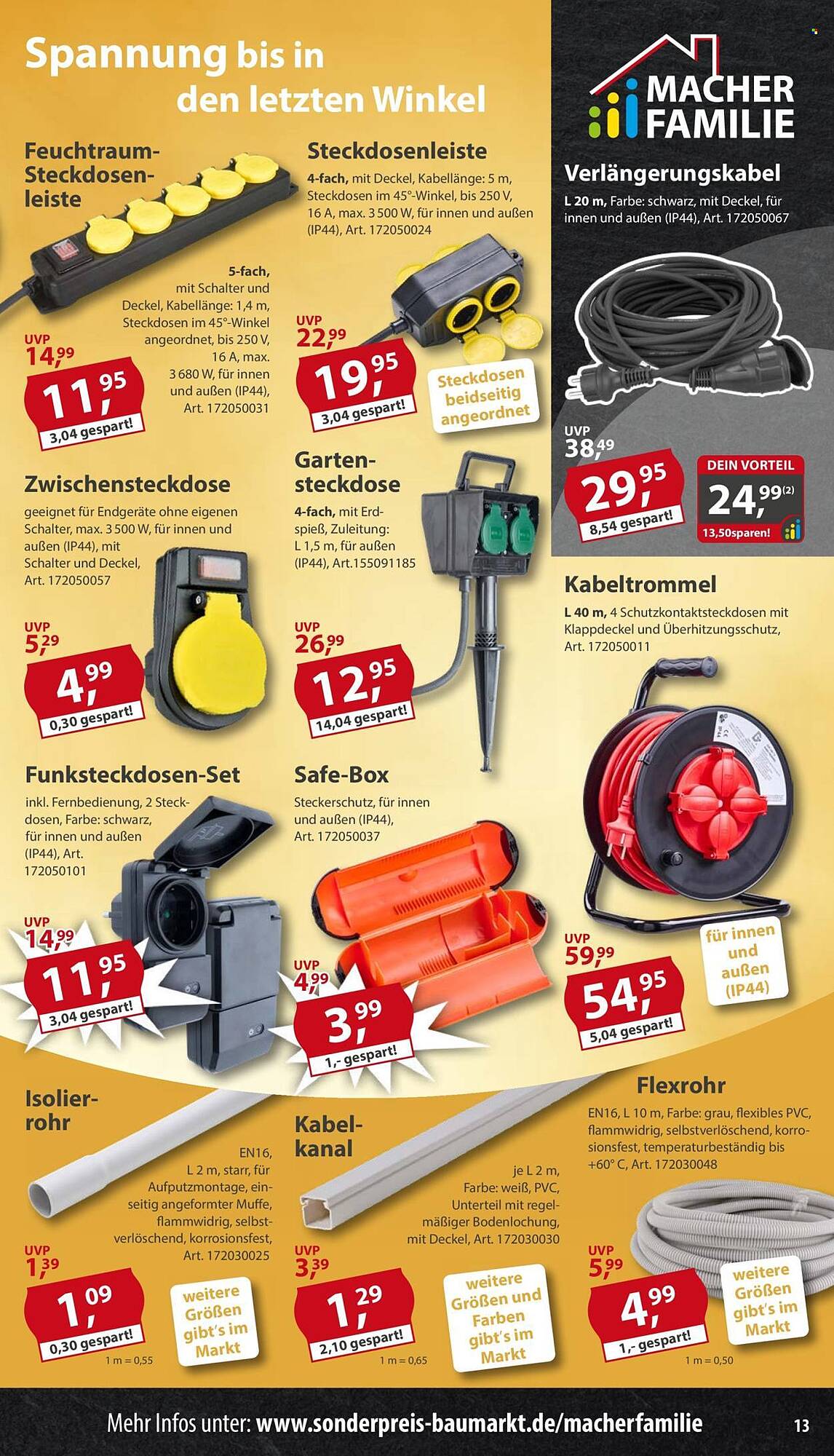 Sonderpreis Baumarkt Prospekt - Pagina 13