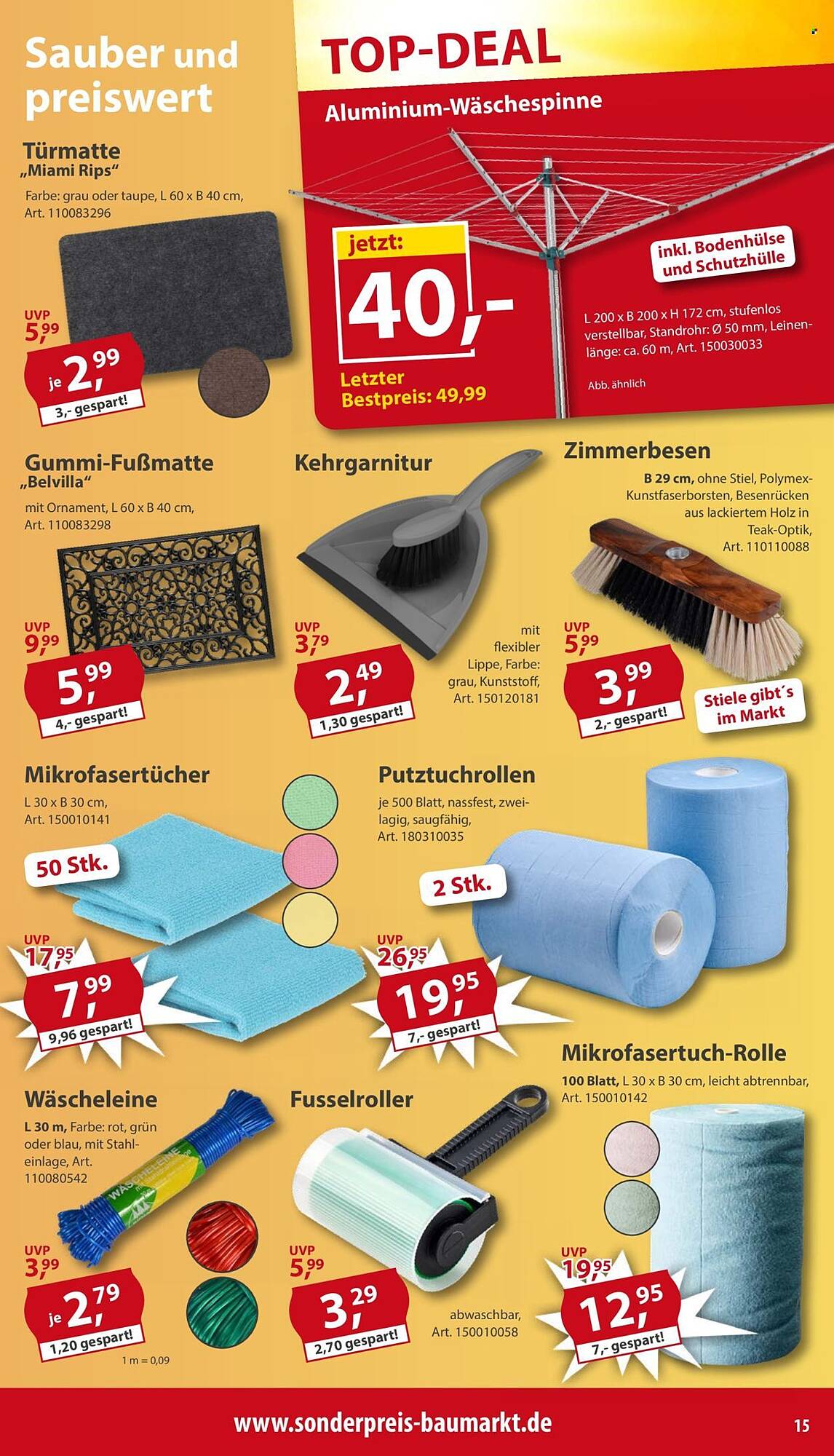 Sonderpreis Baumarkt Prospekt - Pagina 15