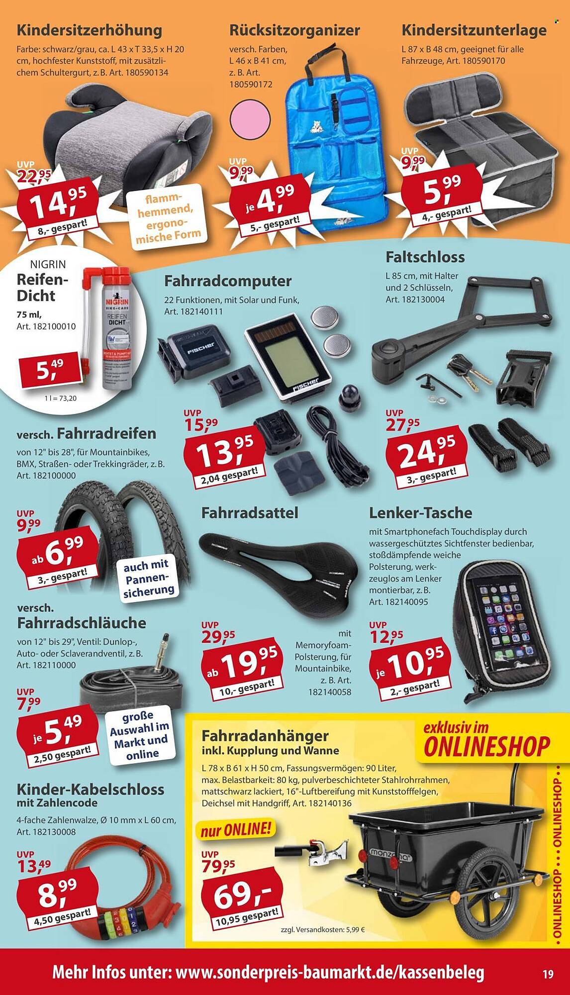 Sonderpreis Baumarkt Prospekt - Pagina 19