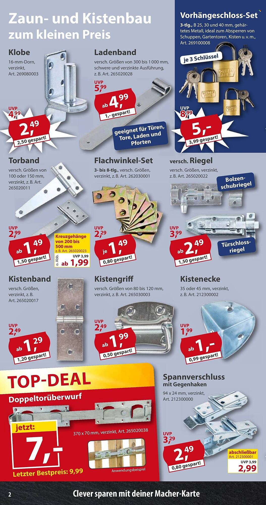 Sonderpreis Baumarkt Prospekt - Pagina 2