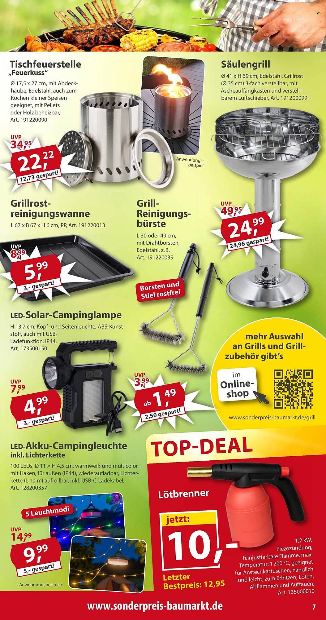 Sonderpreis Baumarkt Prospekt - Pagina 7
