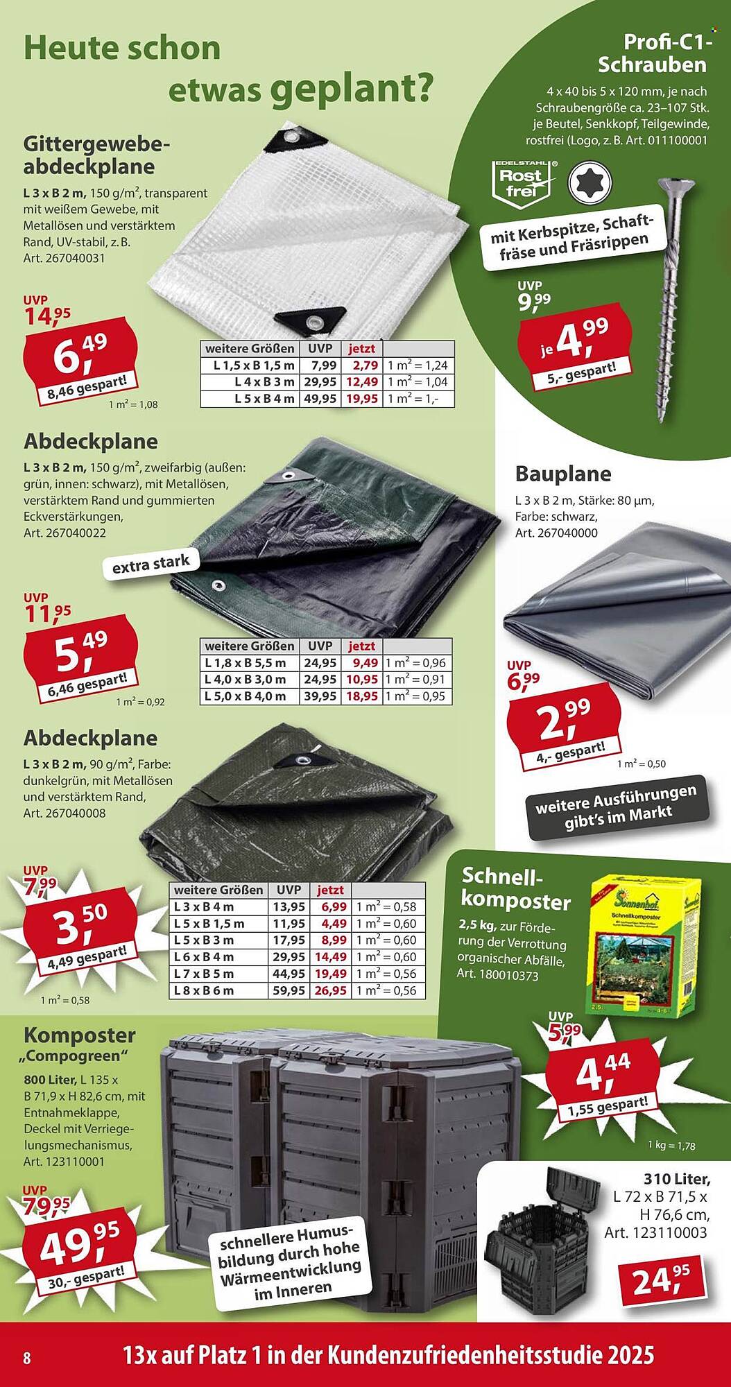 Sonderpreis Baumarkt Prospekt - Pagina 8