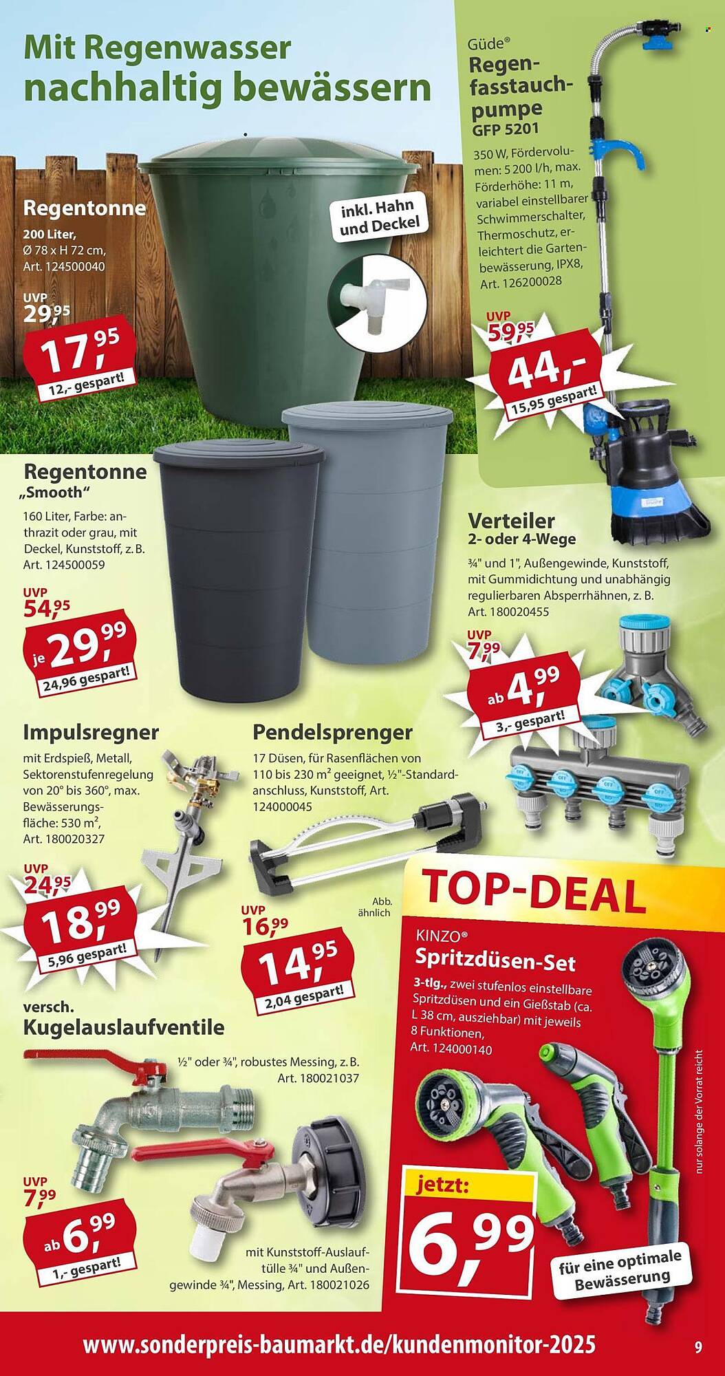 Sonderpreis Baumarkt Prospekt - Pagina 9