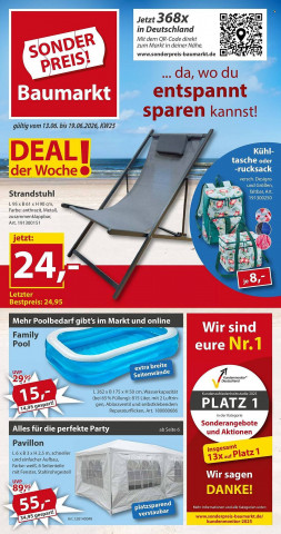 Sonderpreis Baumarkt Prospekt