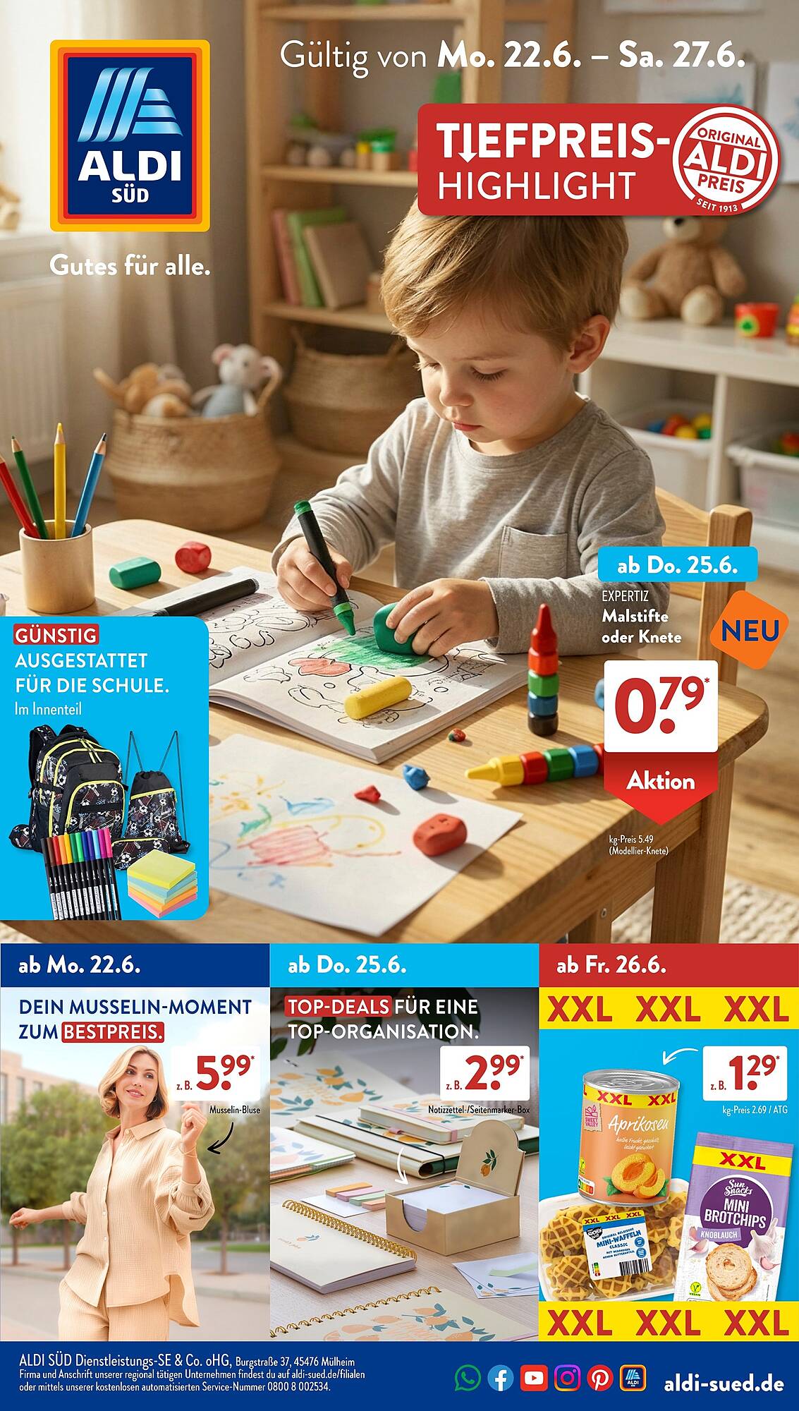 Aldi Süd Prospekt - Pagina 1