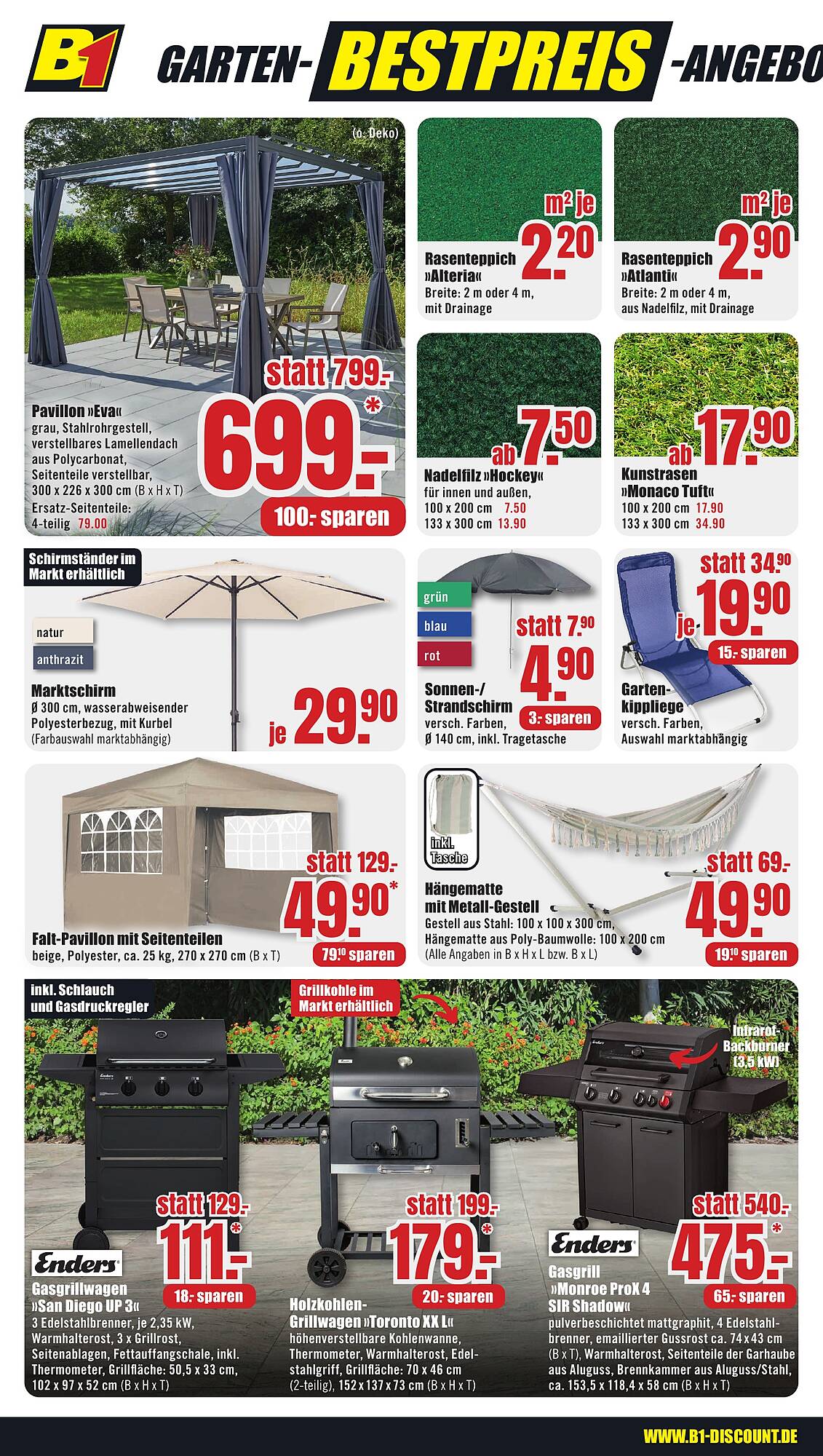 B1 Discount Baumarkt Prospekt - Pagina 2