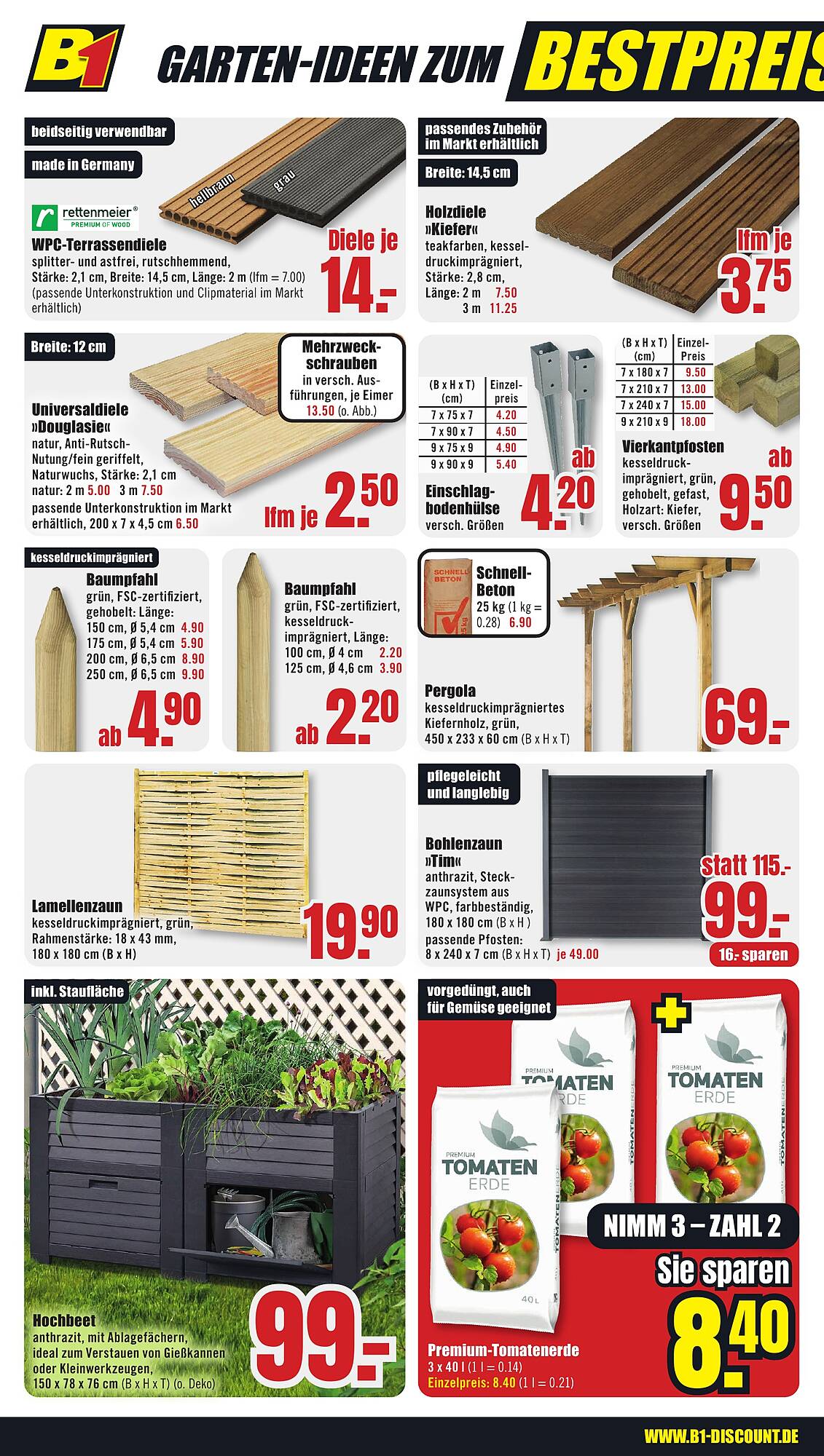 B1 Discount Baumarkt Prospekt - Pagina 4