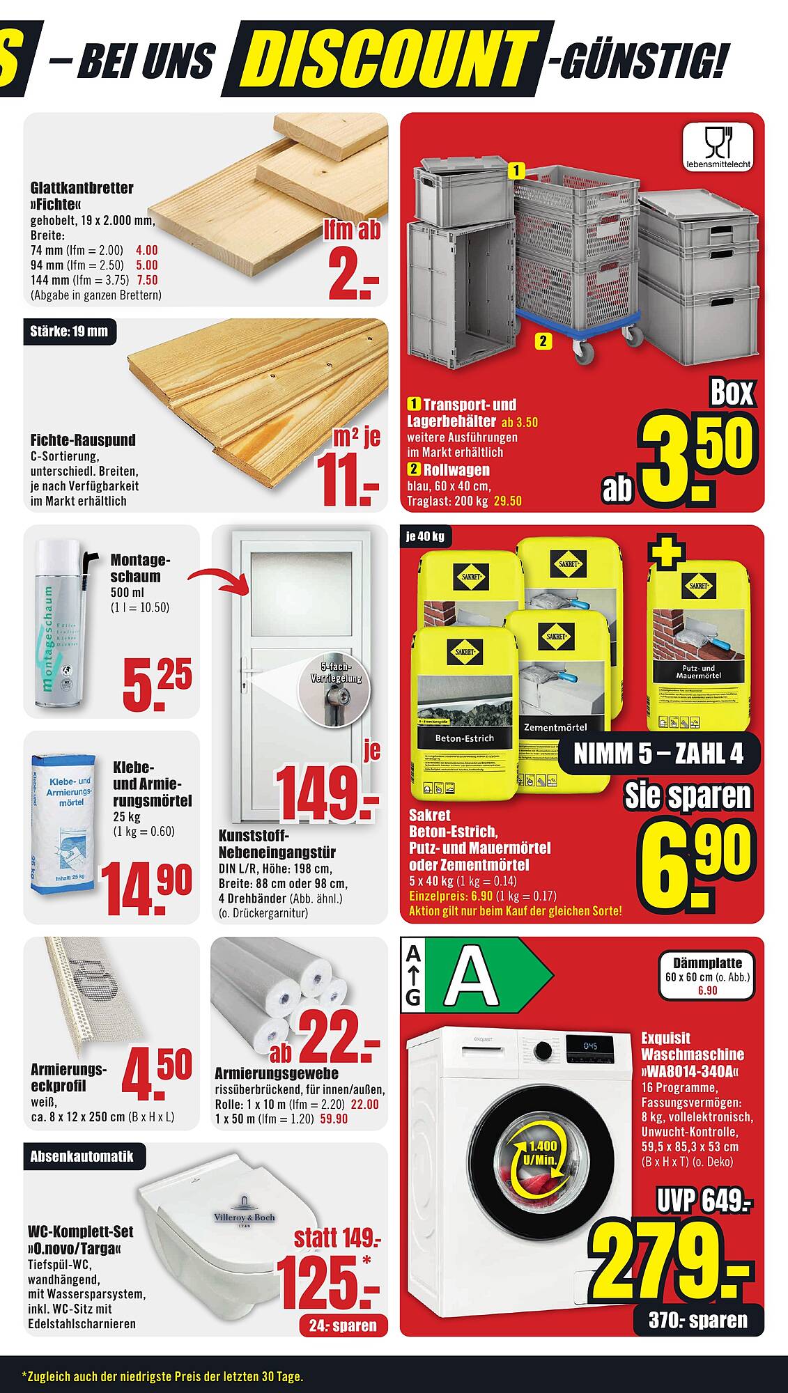 B1 Discount Baumarkt Prospekt - Pagina 7