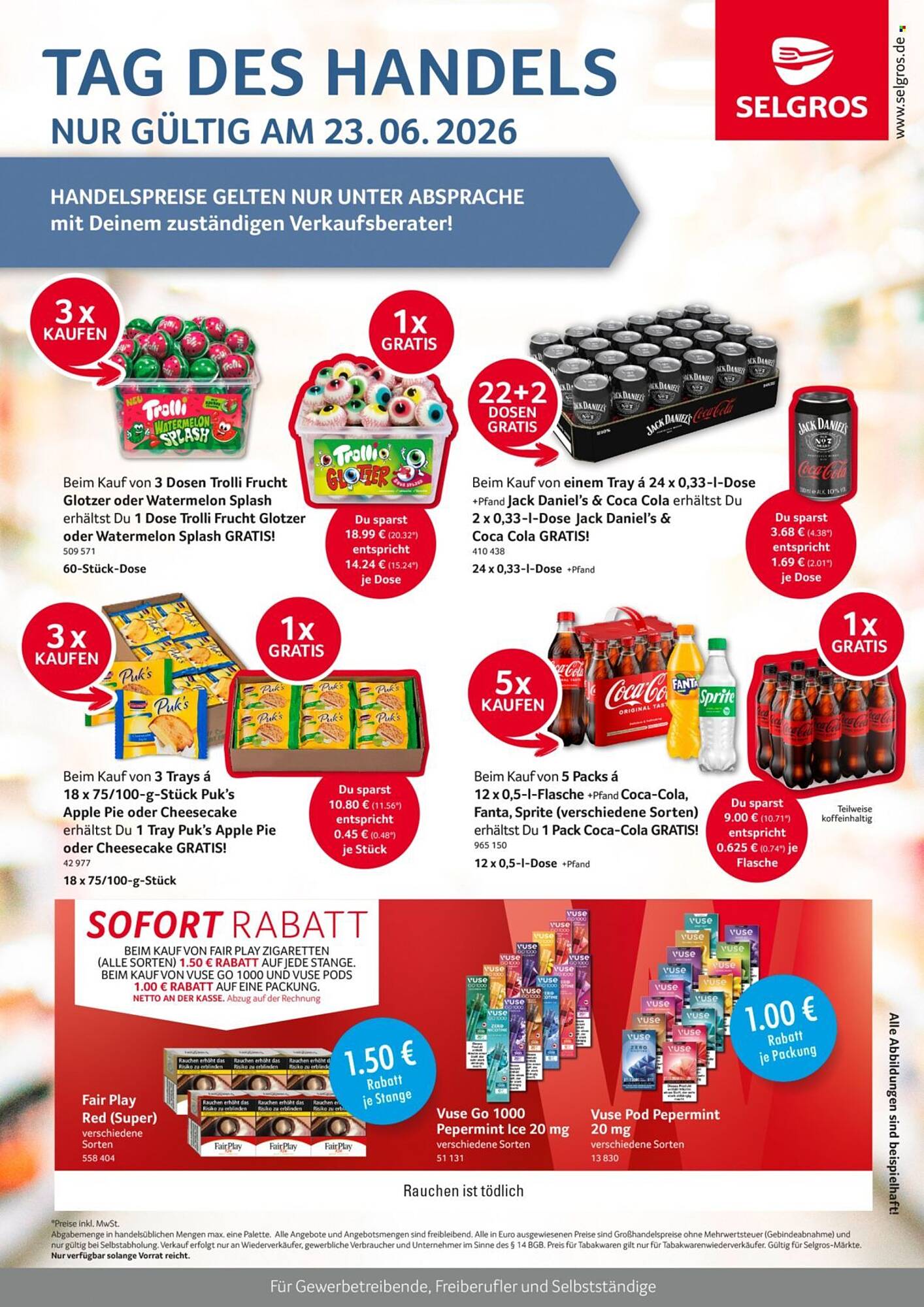 Selgros Prospekt - Pagina 1