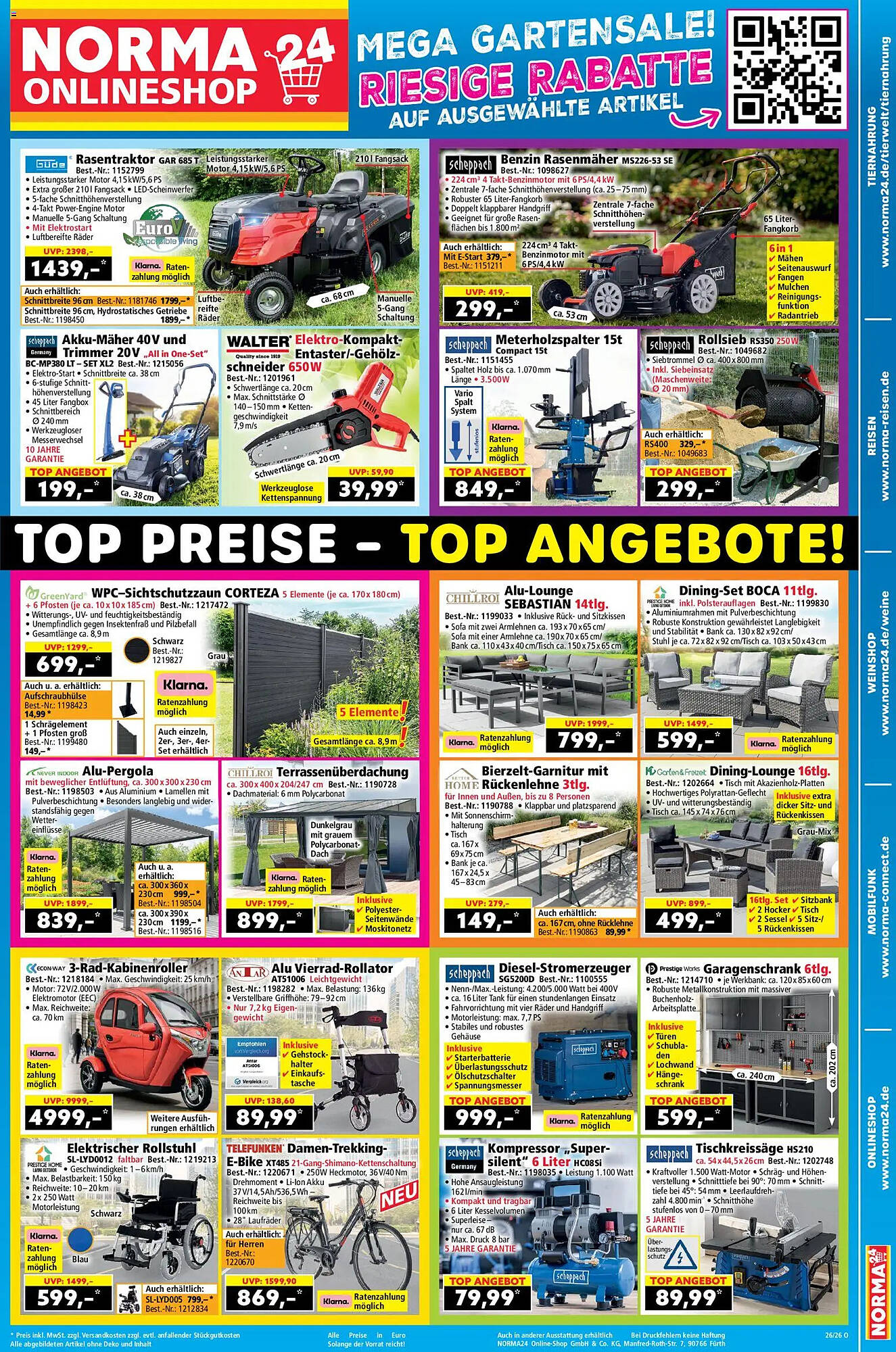 Norma24 Prospekt - Pagina 1