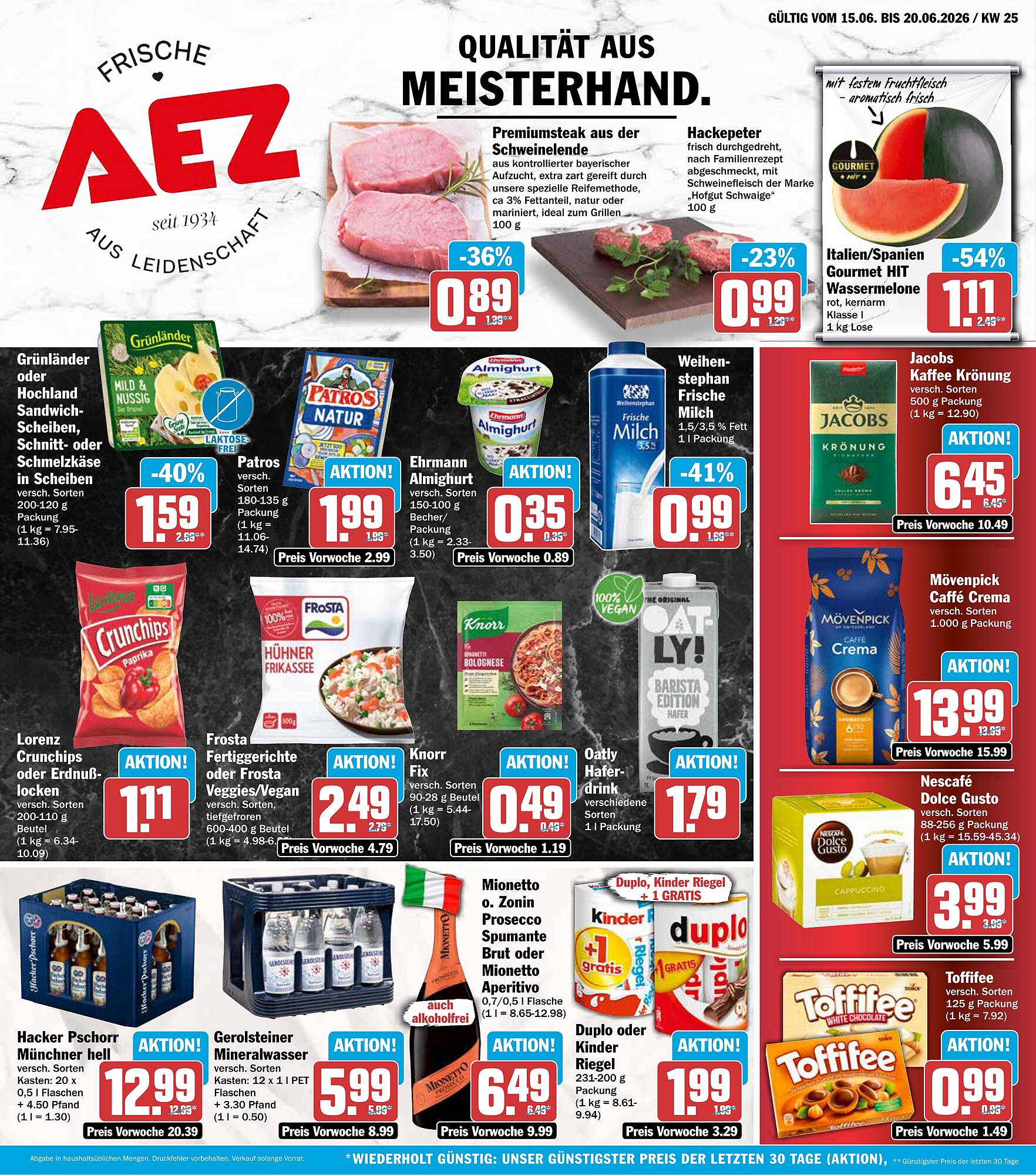 AEZ Prospekt - Pagina 1