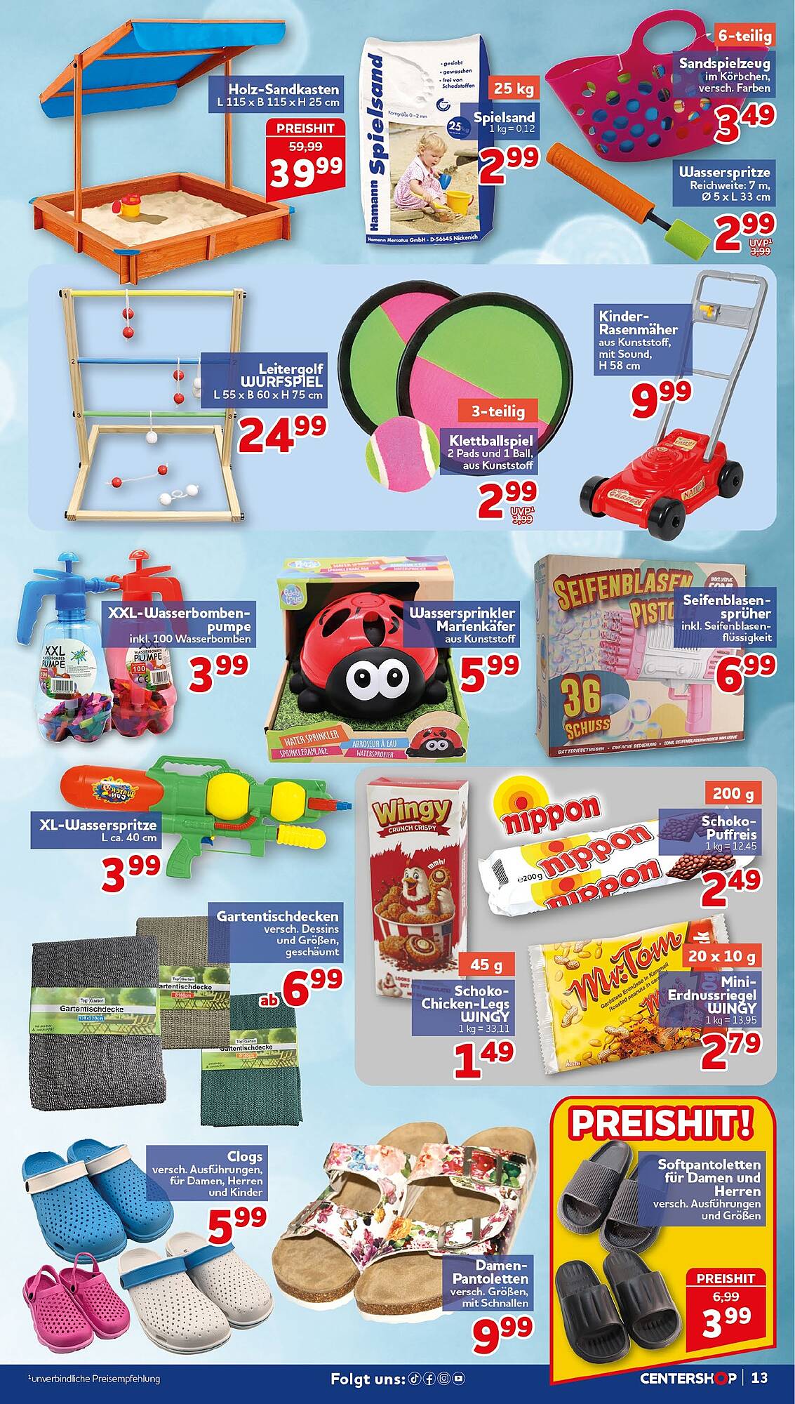 CENTERSHOP Prospekt - Pagina 13