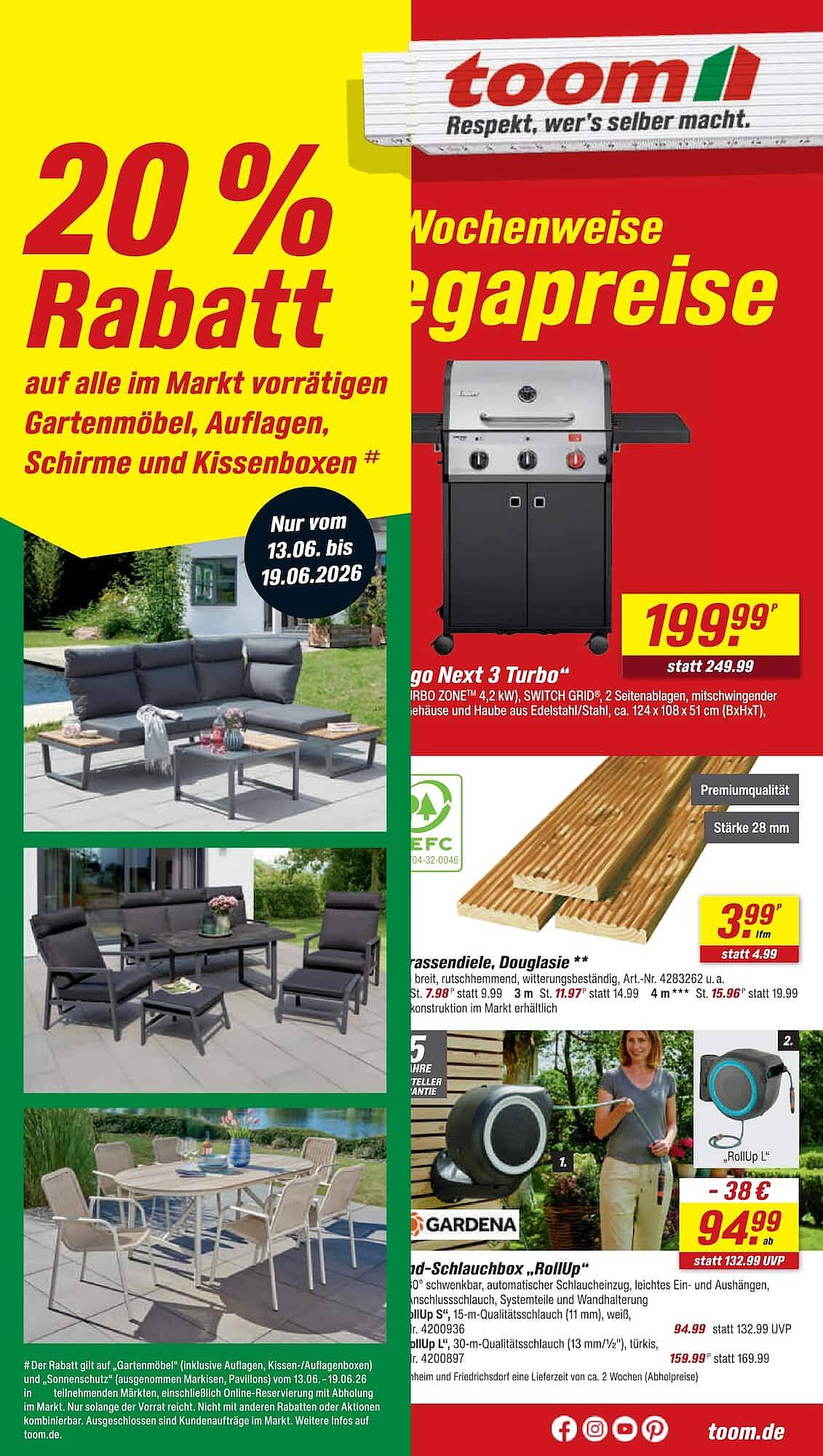 toom Baumarkt Prospekt - Pagina 1