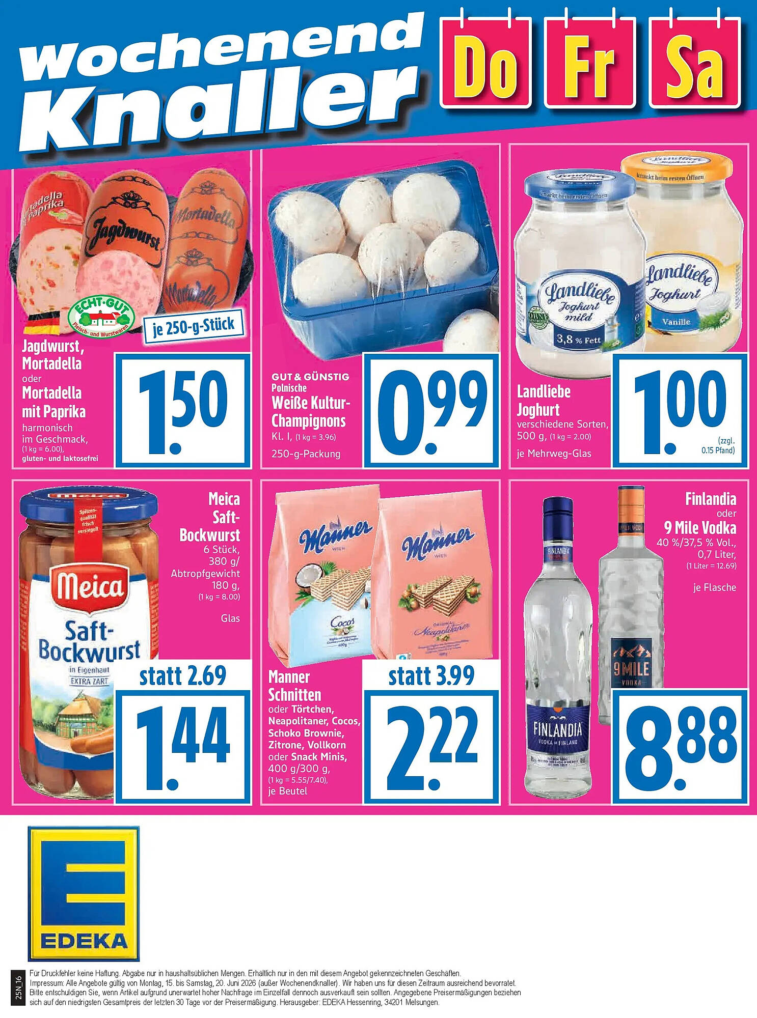 EDEKA Hahner Prospekt - Pagina 18