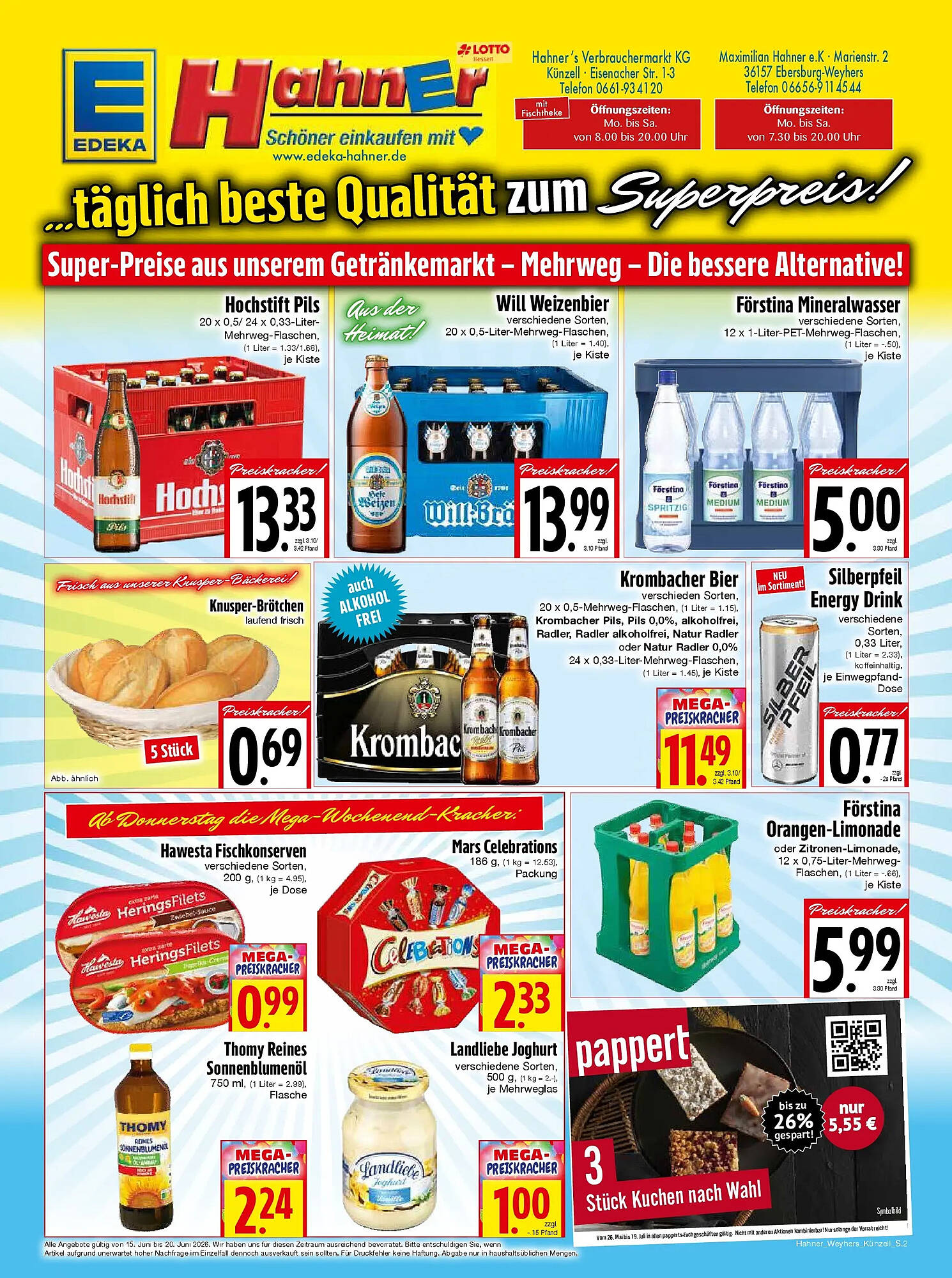 EDEKA Hahner Prospekt - Pagina 2
