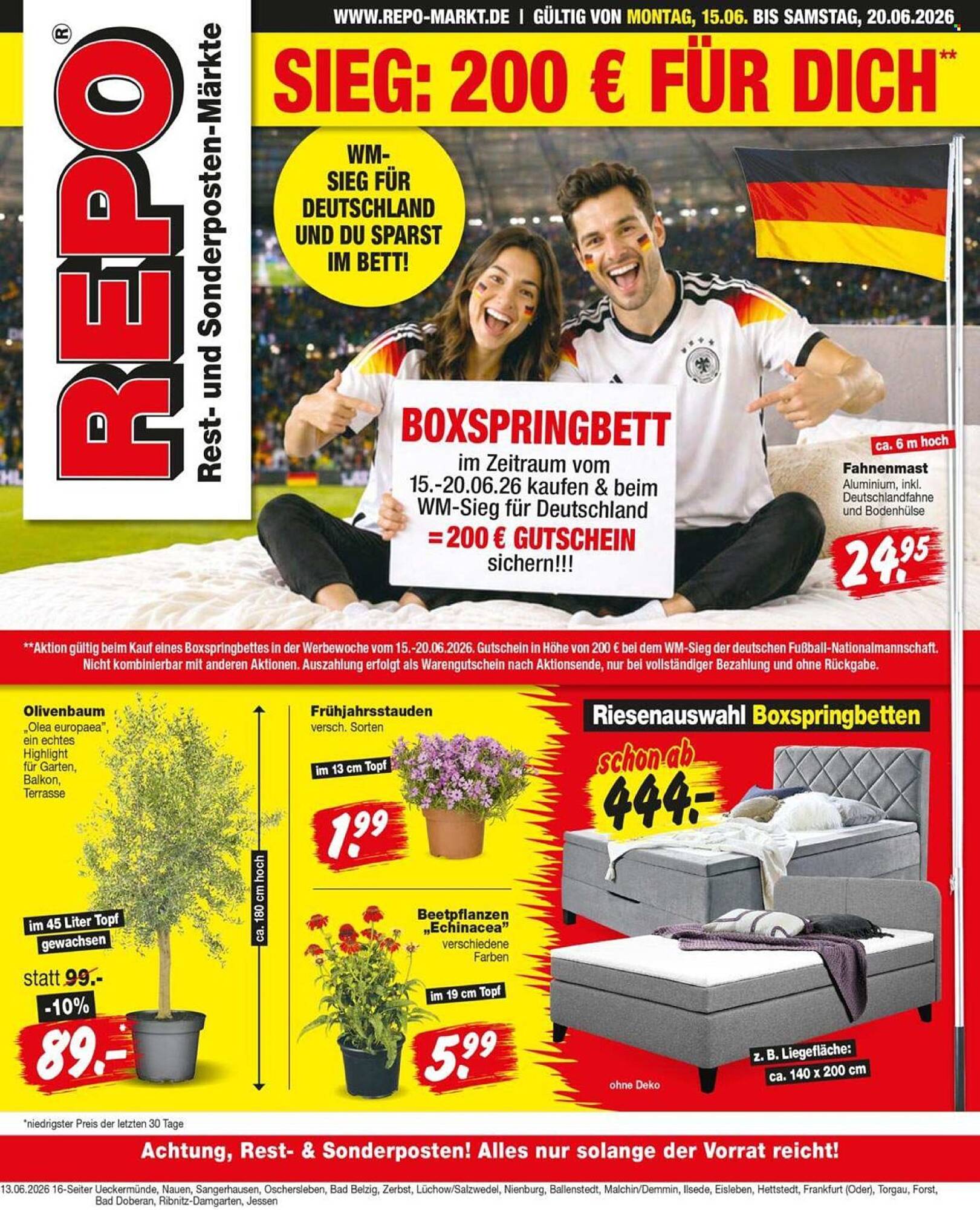 Repo Markt Prospekt - Pagina 1