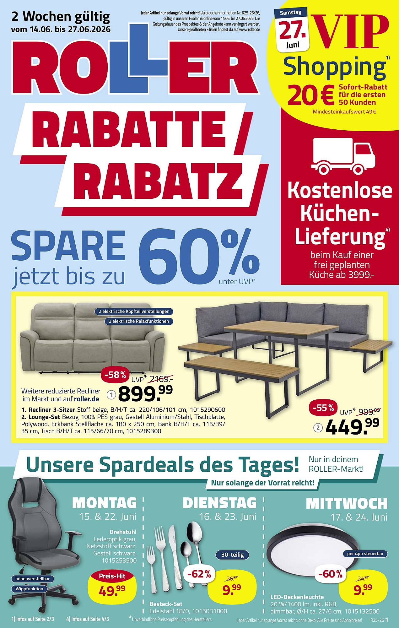 ROLLER Prospekt - Pagina 1