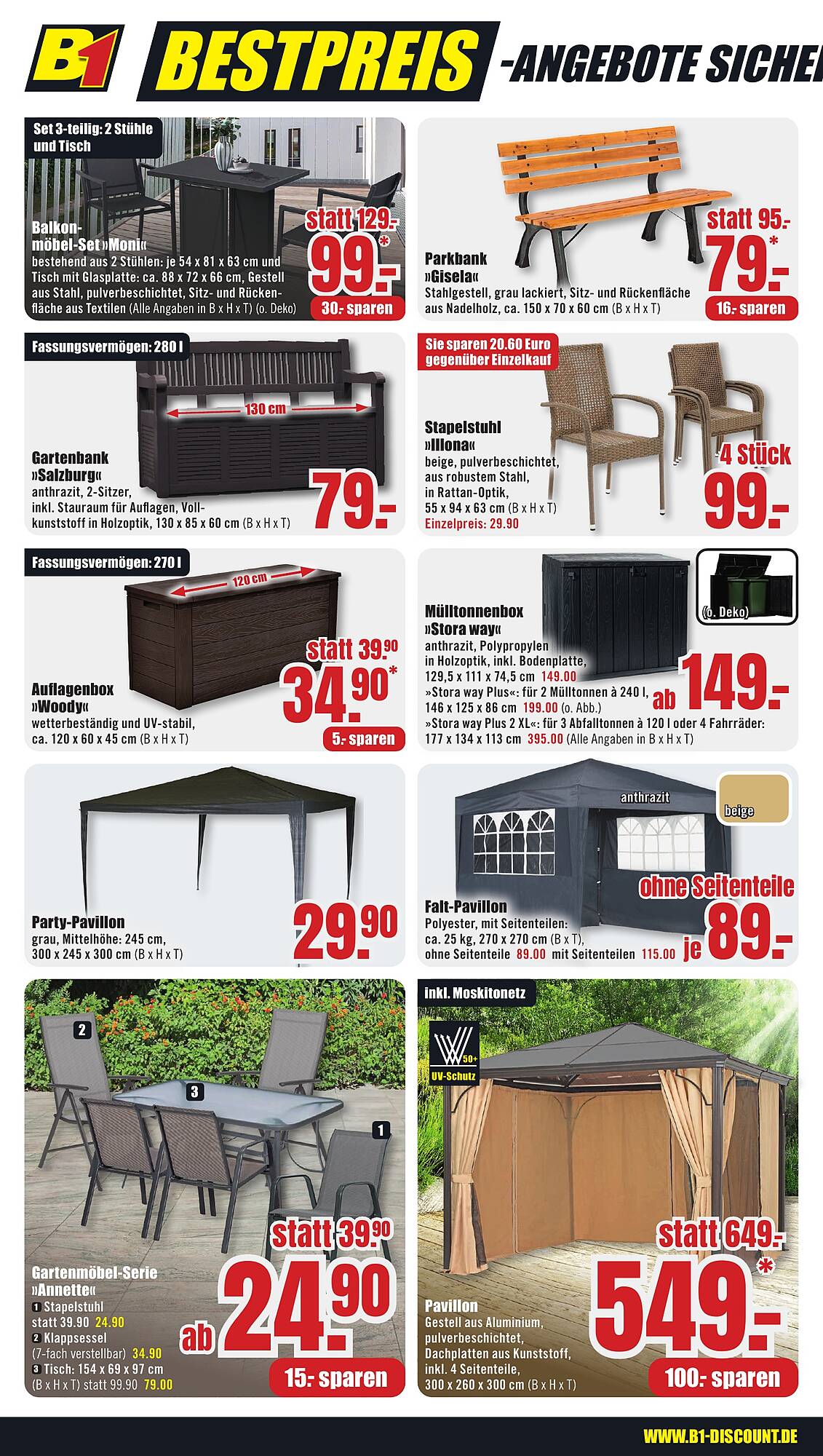 B1 Discount Baumarkt Prospekt - Pagina 2