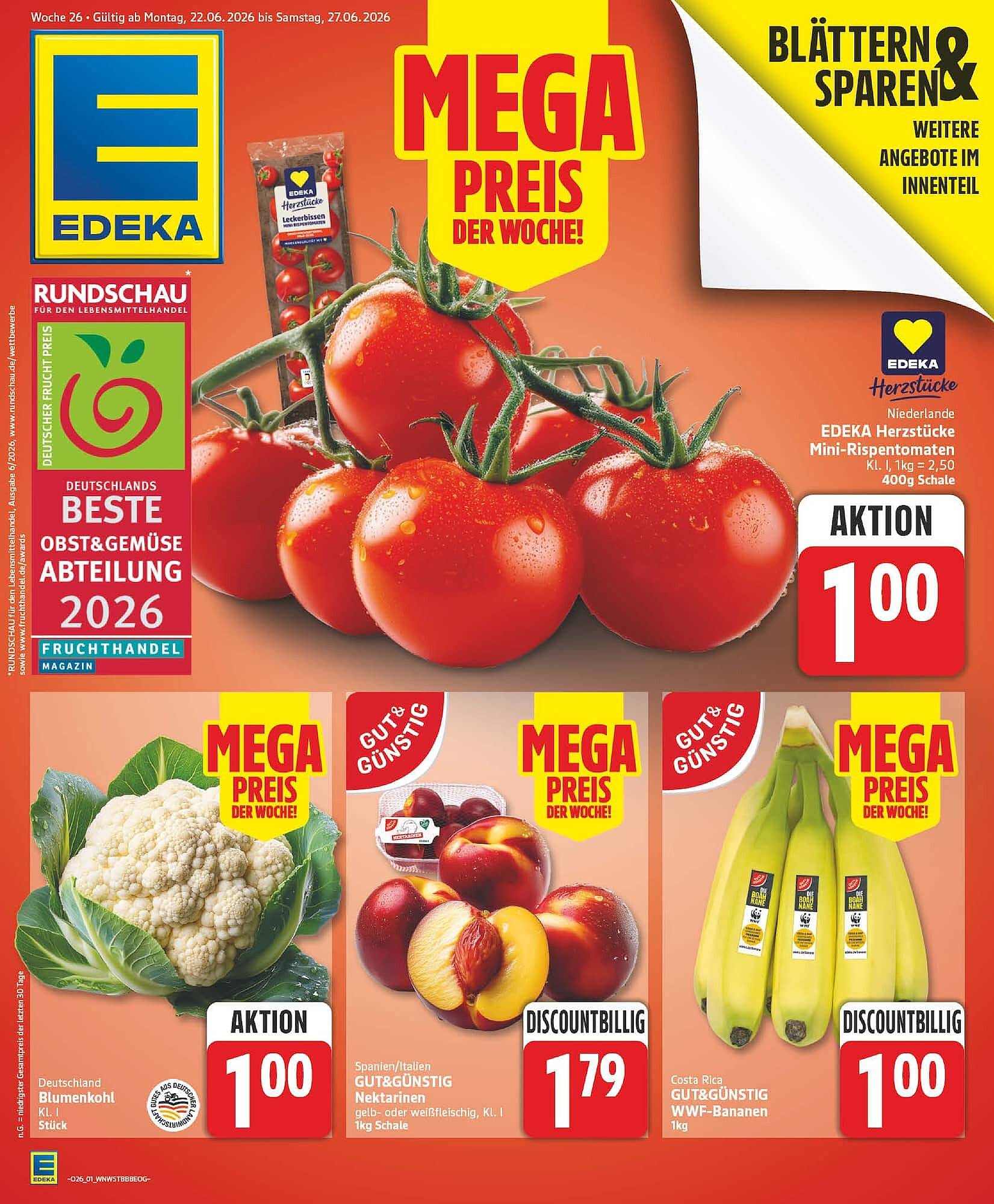 Edeka Prospekt - Pagina 1