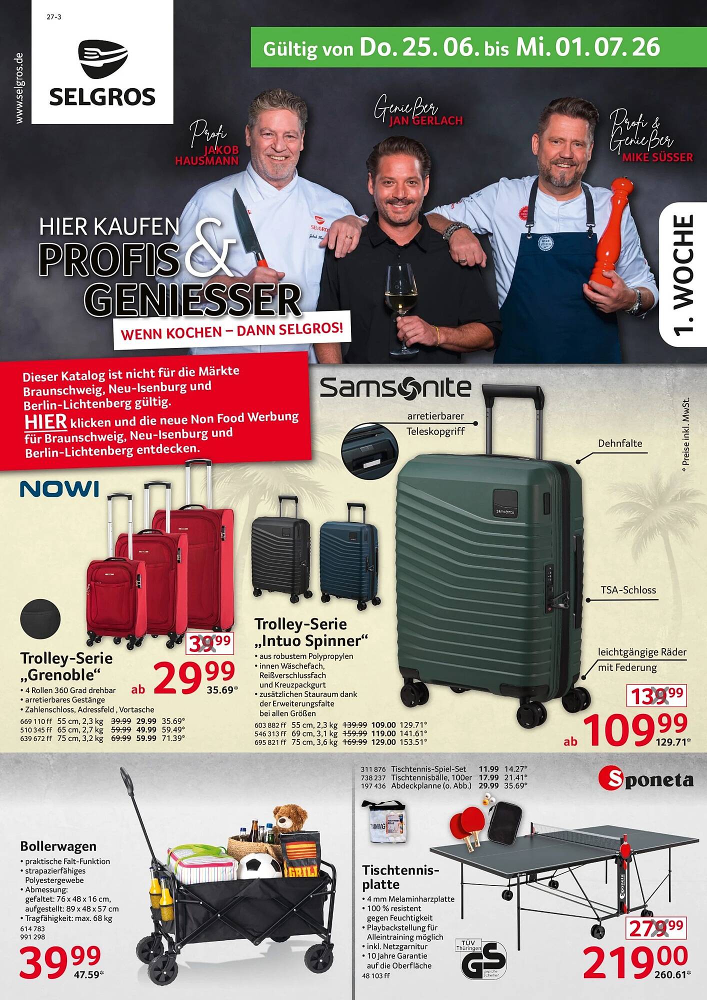 Selgros Prospekt - Pagina 1