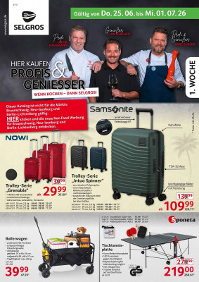 Selgros Prospekt