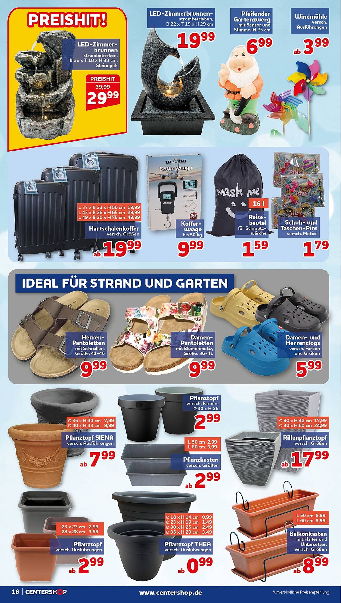 CENTERSHOP Prospekt - Pagina 16