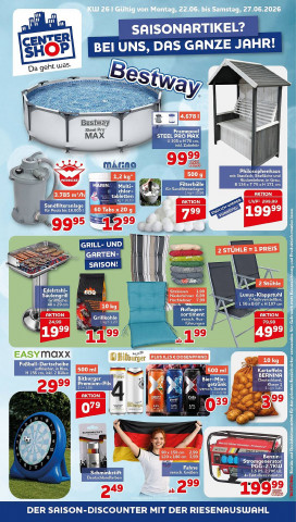 CENTERSHOP Prospekt