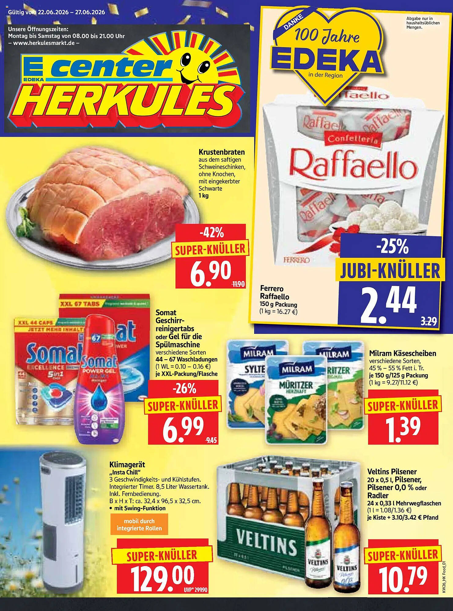 Edeka Herkules Prospekt - Pagina 1