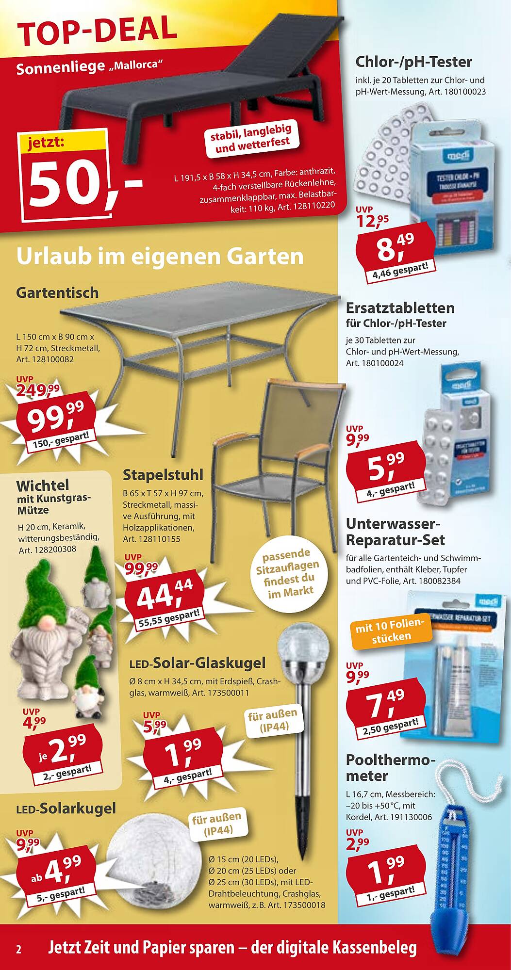 Sonderpreis Baumarkt Prospekt - Pagina 2