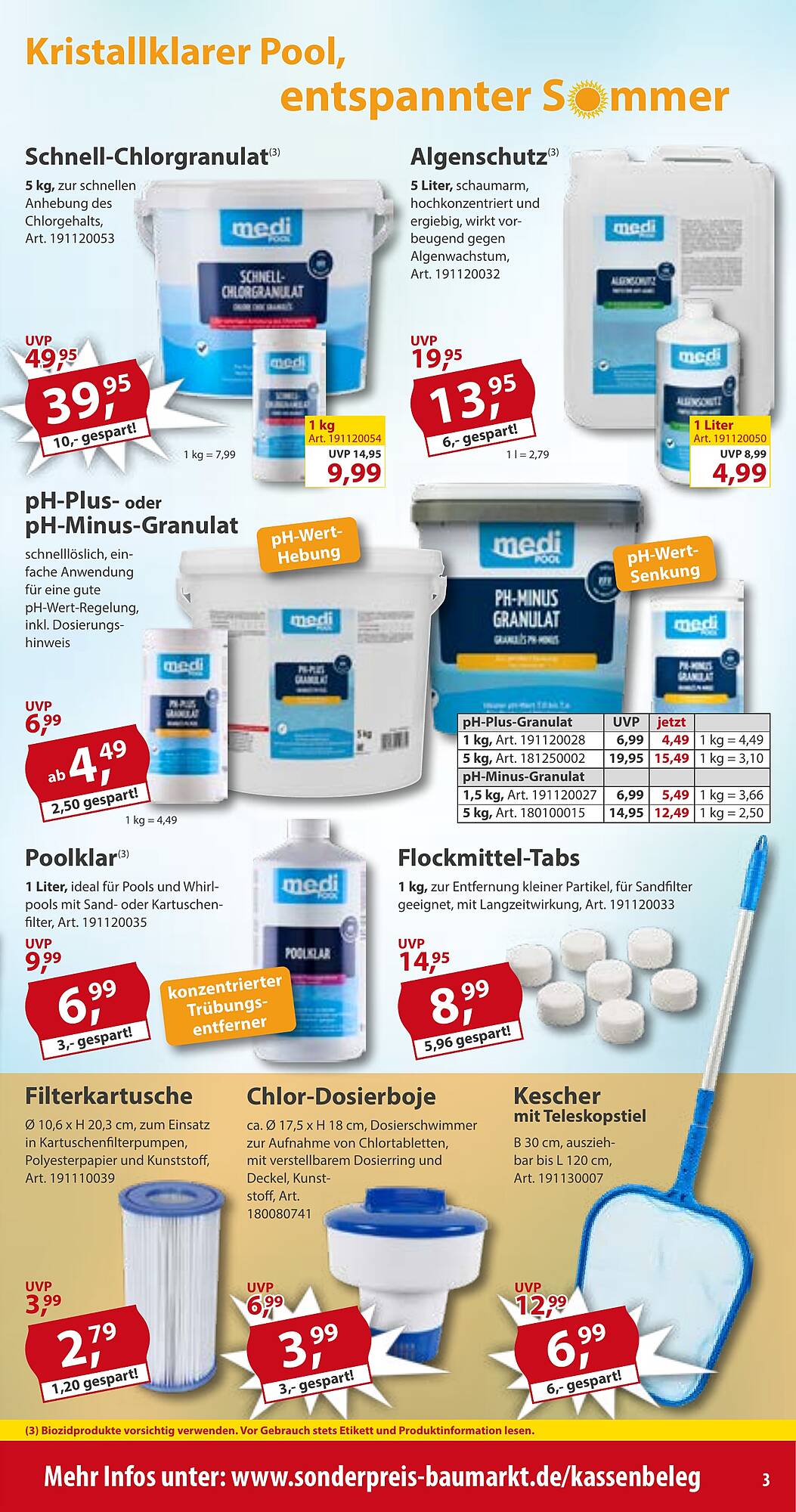 Sonderpreis Baumarkt Prospekt - Pagina 3