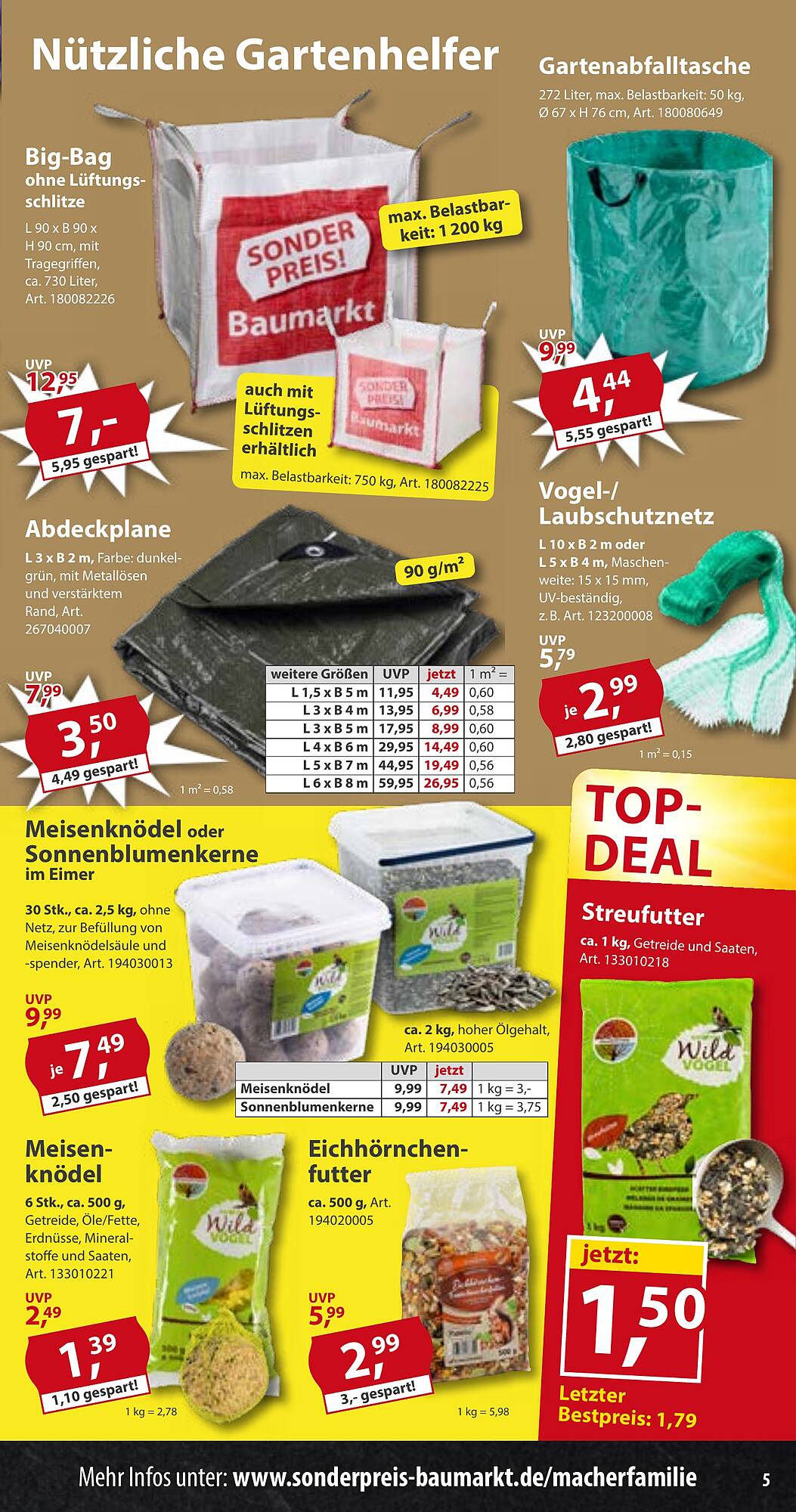 Sonderpreis Baumarkt Prospekt - Pagina 5