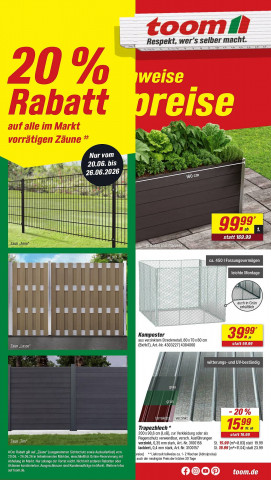 toom Baumarkt Prospekt