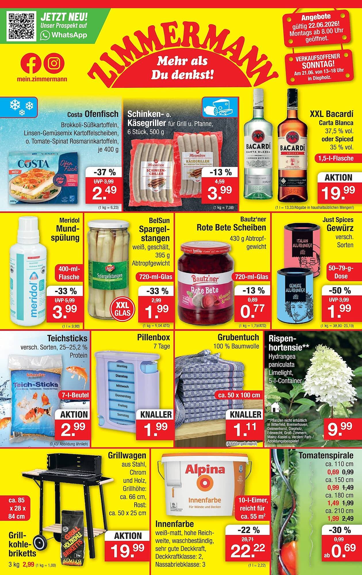 Zimmermann Prospekt - Pagina 1
