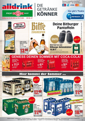 Alldrink Prospekt