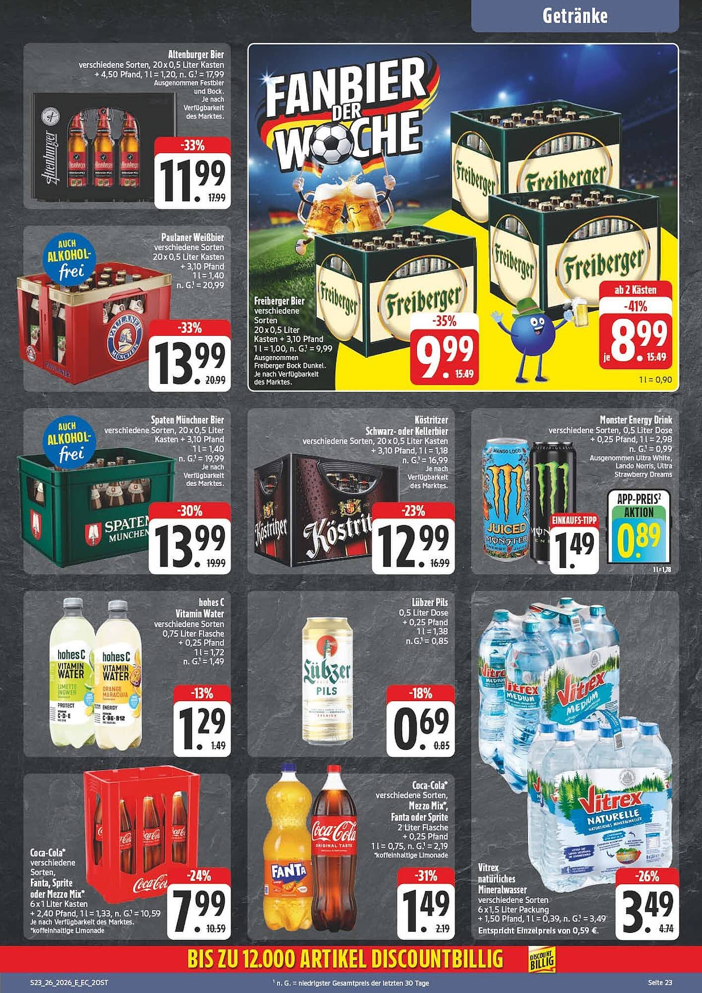 Edeka Aktiv Markt Prospekt - Pagina 23