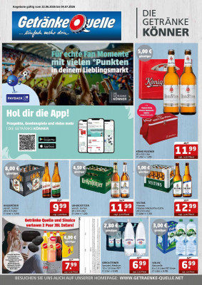 Getränke Quelle Prospekt