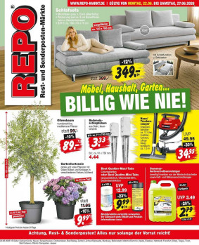 Repo Markt Prospekt
