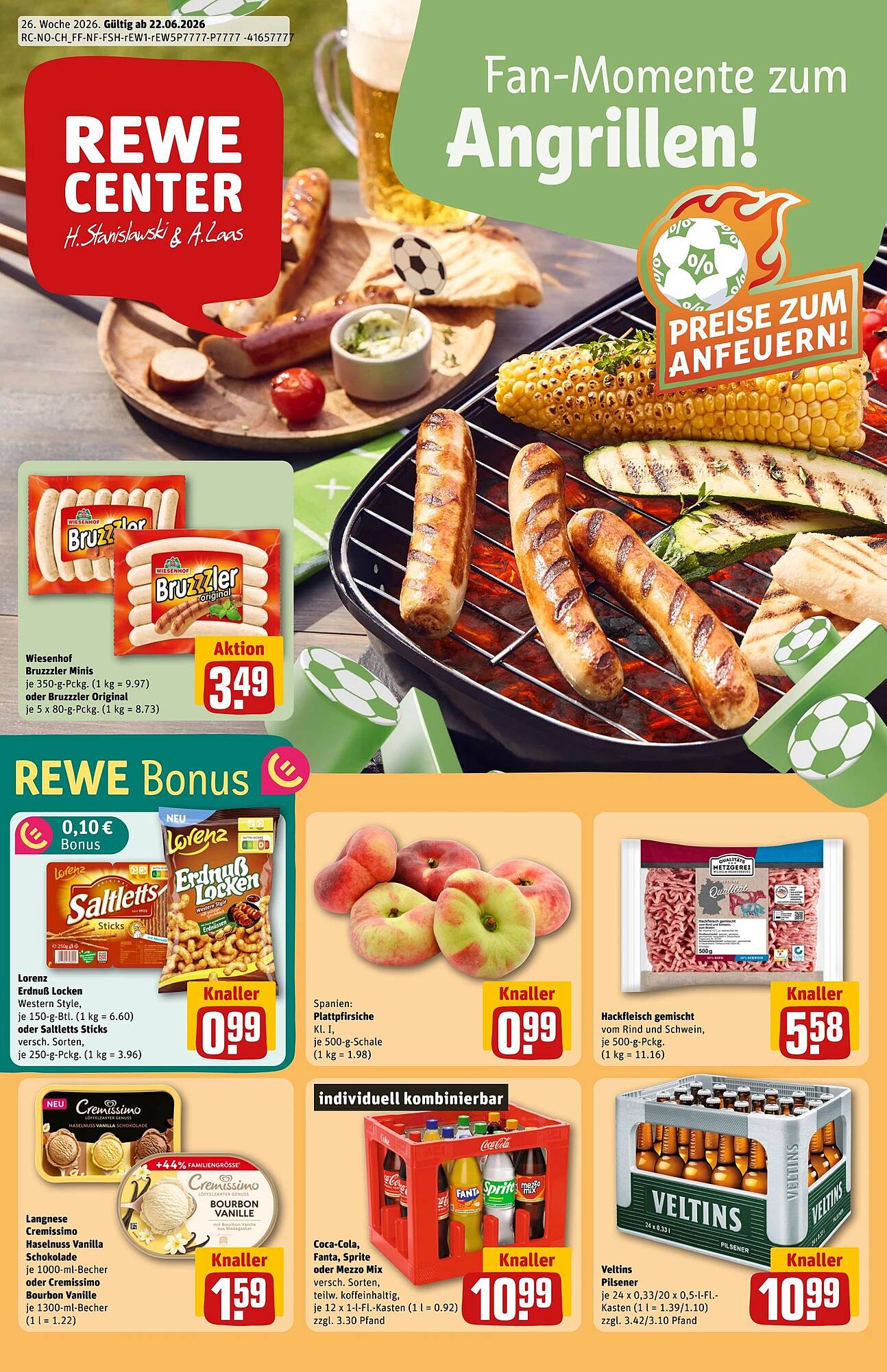 REWE Center Prospekt - Pagina 1