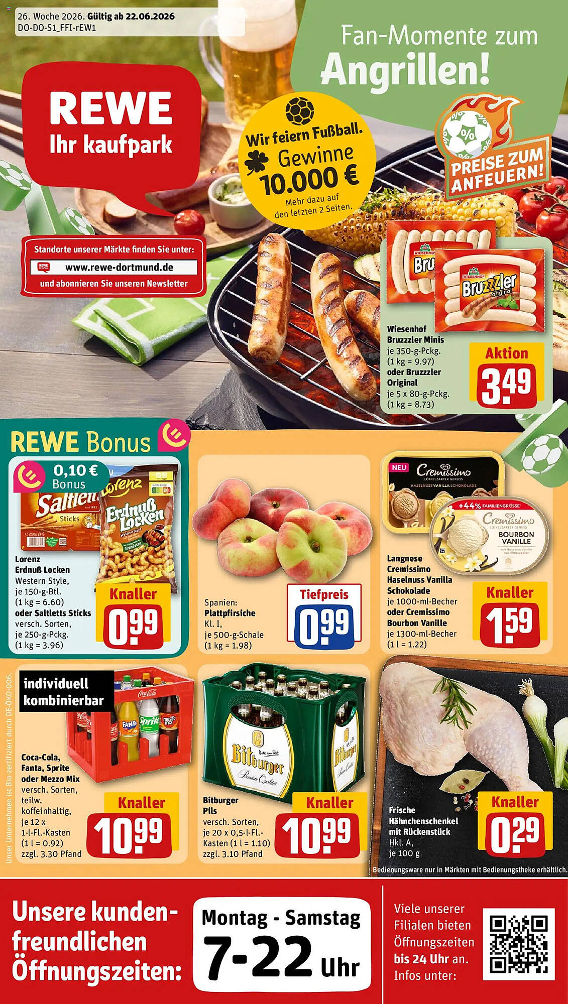 REWE Kaufpark Prospekt - Pagina 1