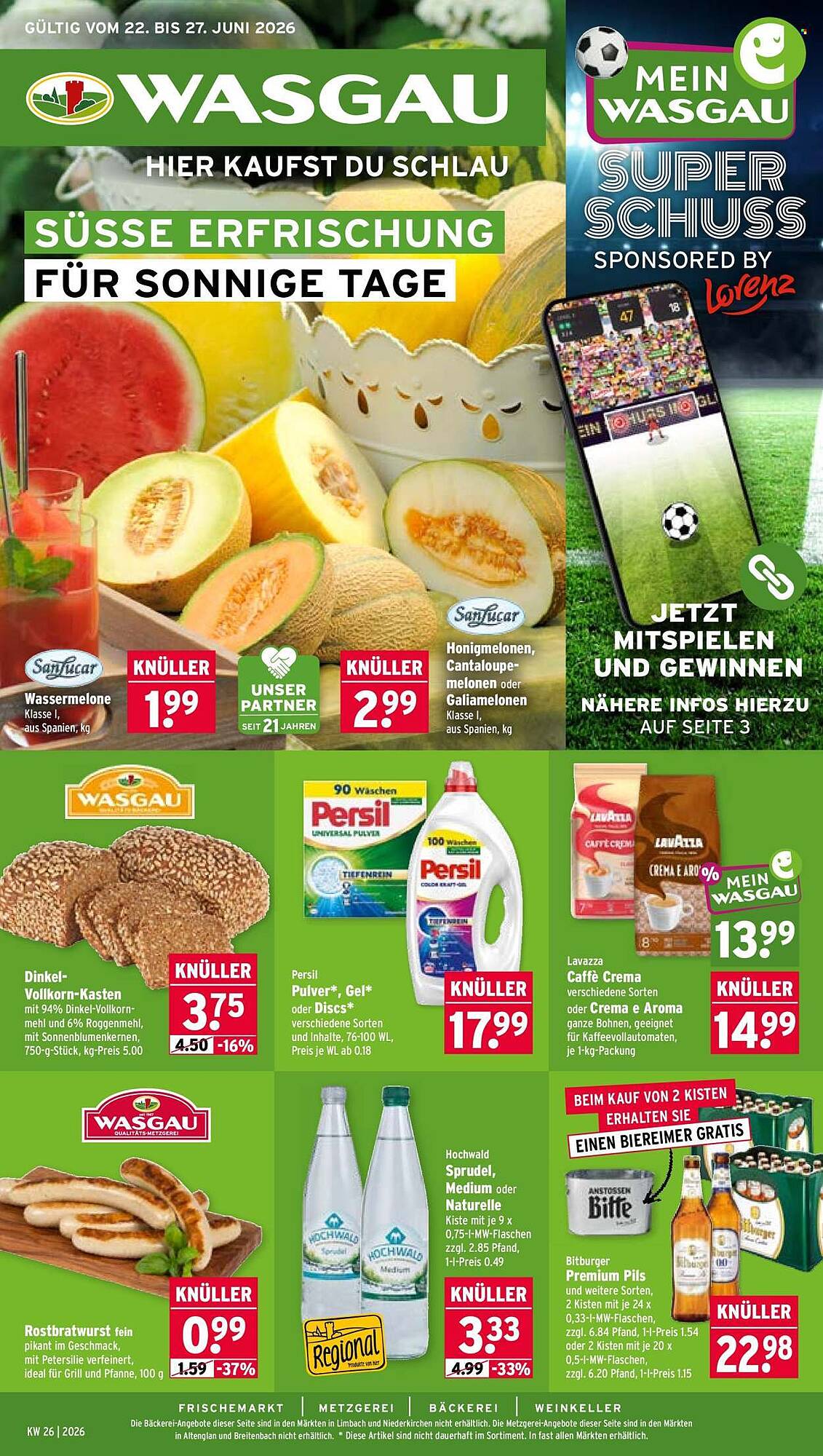 Wasgau Prospekt - Pagina 1